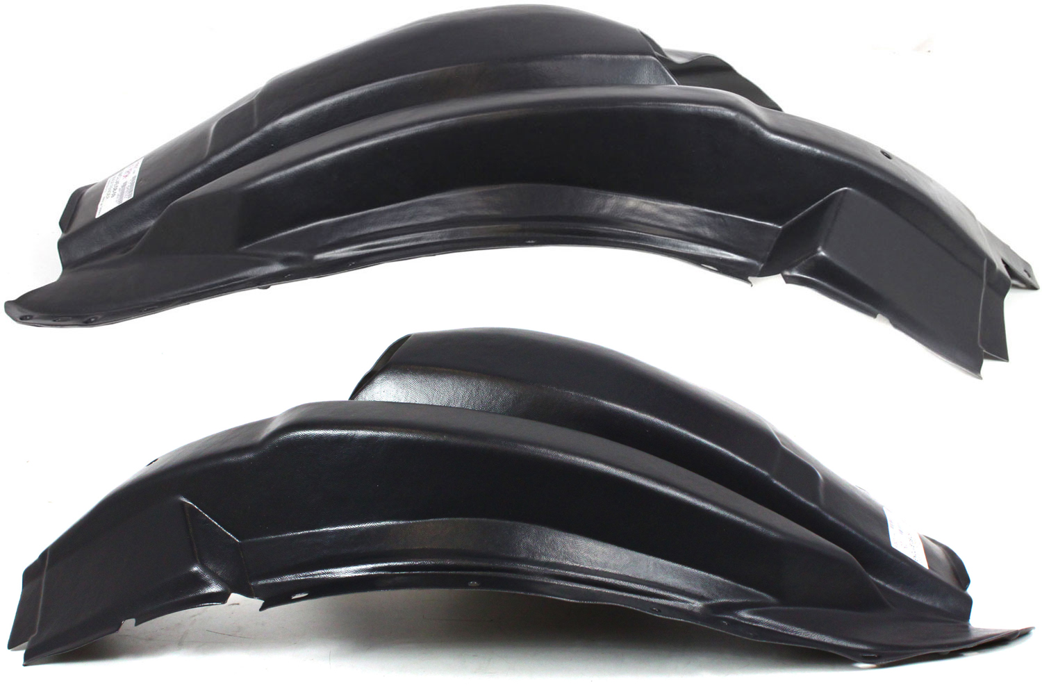 AM ENCLAVE 08-17 FRONT FENDER LINER RH and LH Rear Section SKU SET REPB222105 Partslink GM1248197 GM1249197 OEM 25849001-25849002