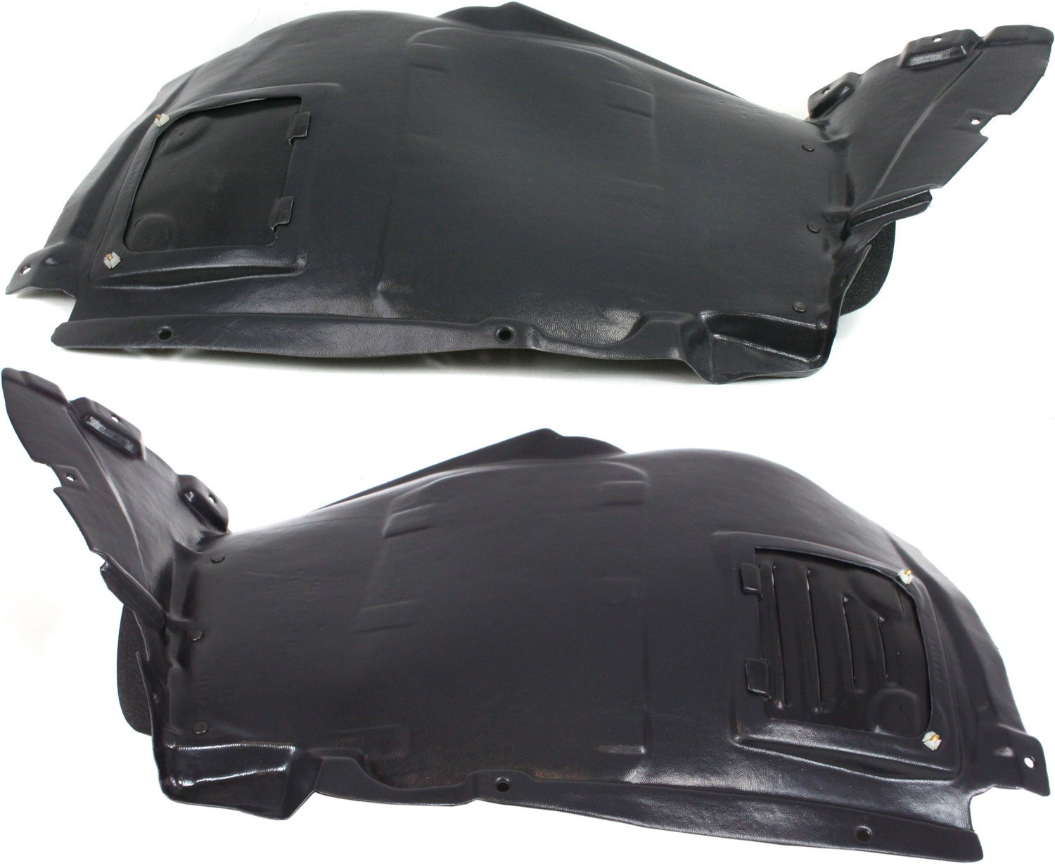 AM 1 SERIES 08-13 FRONT FENDER LINER RH AND LH Front Section w o M Pkg SKU SET REPB222113 Partslink BM1248106 BM1249106 OEM 51717180149-51717180150