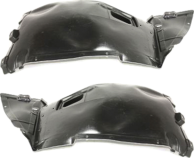AM 3 SERIES 07-13 FRONT FENDER LINER RH AND LH Front Section Convertible Coupe 3.0L Eng w o Turbo and M Package SKU SET REPB222117 Partslink BM1251120 BM1250120 OEM 51717154416-51717154415