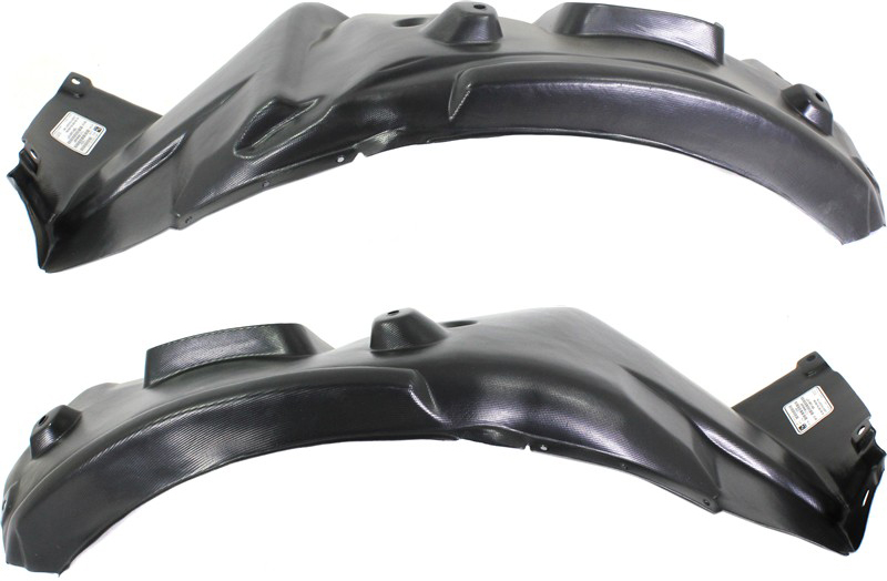 AM 1 SERIES 08-13 FRONT FENDER LINER RH AND LH Rear Section Coupe SKU SET REPB222143 Partslink BM1248107 BM1249107 OEM 51717207649-51717207650