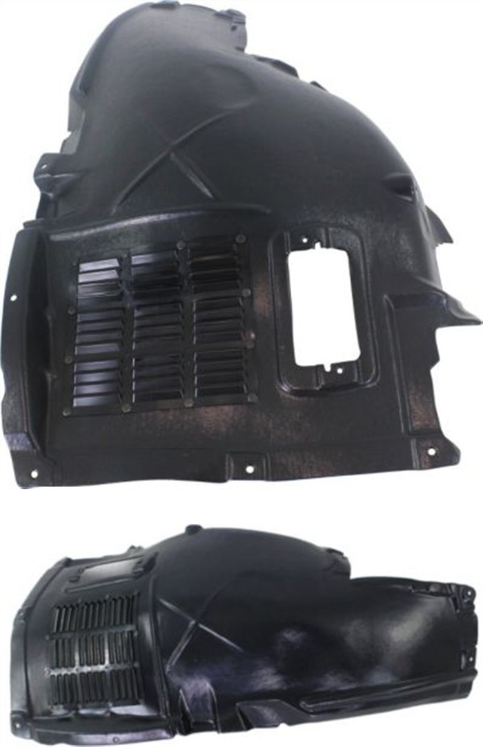 AM 7 SERIES 09-15 FRONT FENDER LINER RH AND LH Front Section w M Package Exc. Hybrid Model 13-15 SKU SET REPB222149 Partslink BM1249114 BM1248114 OEM 51717185164-51717185163
