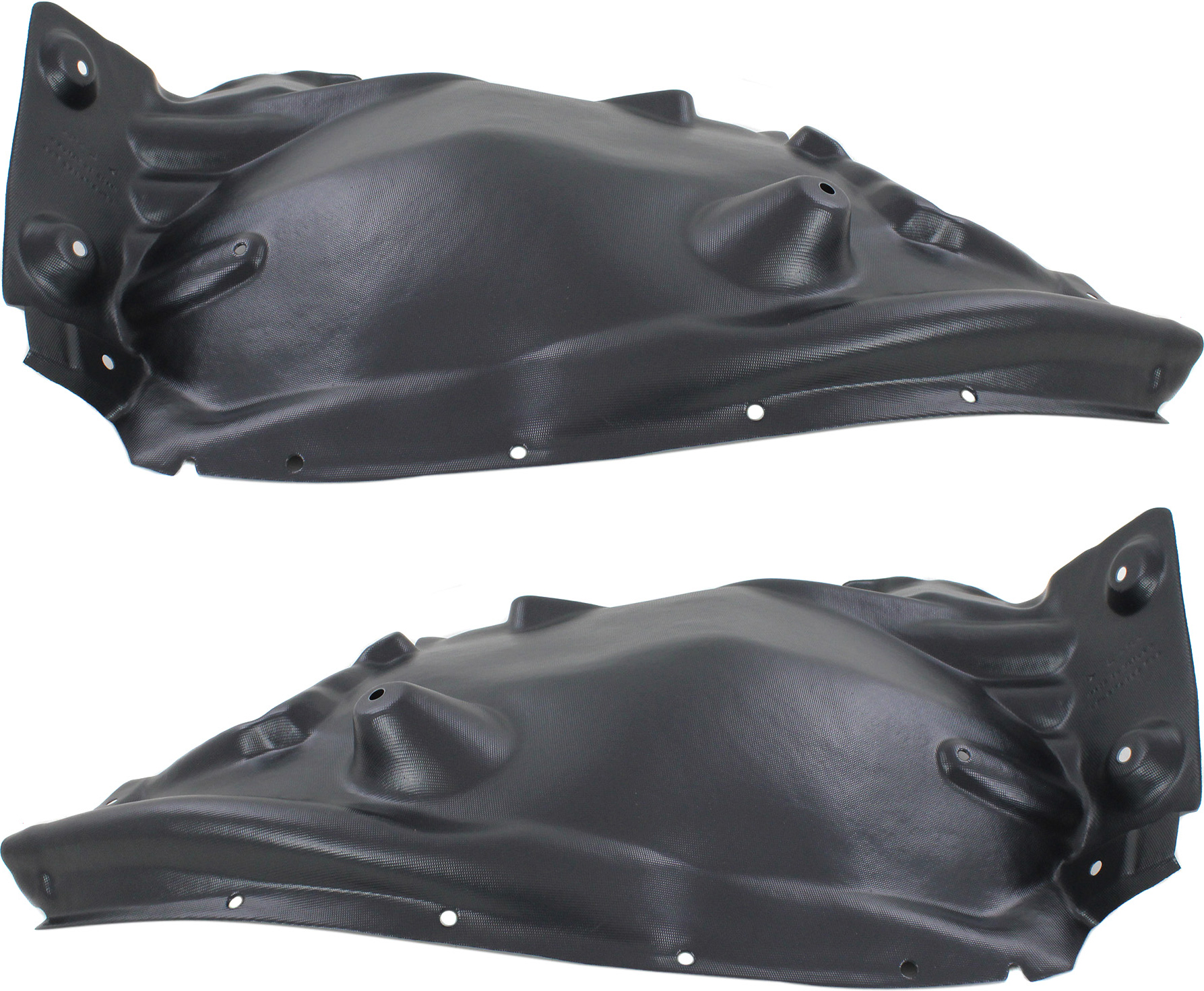 AM X3-11-17 X4-15-18 FRONT FENDER LINER RH AND LH Rear Section SKU SET REPB222169 Partslink BM1248127 BM1249127 OEM 51717213643-51717213644