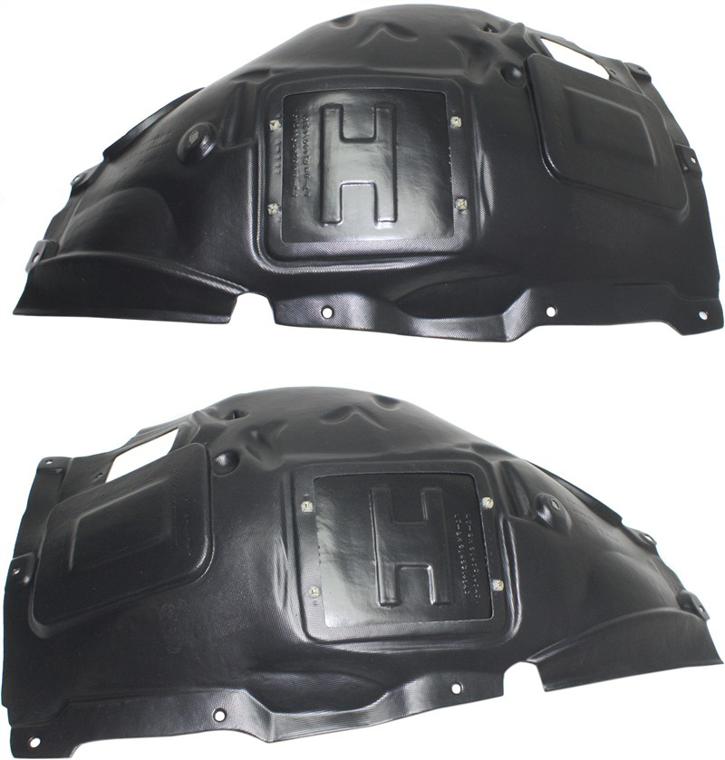 AM 3 SERIES 12-19 FRONT FENDER LINER RH AND LH Front Upper Section Platsic Vacuum Form Exc. M Sport Line Sedan Wagon SKU SET REPB222189 OEM 51717260725 PFM 51717260726 PF