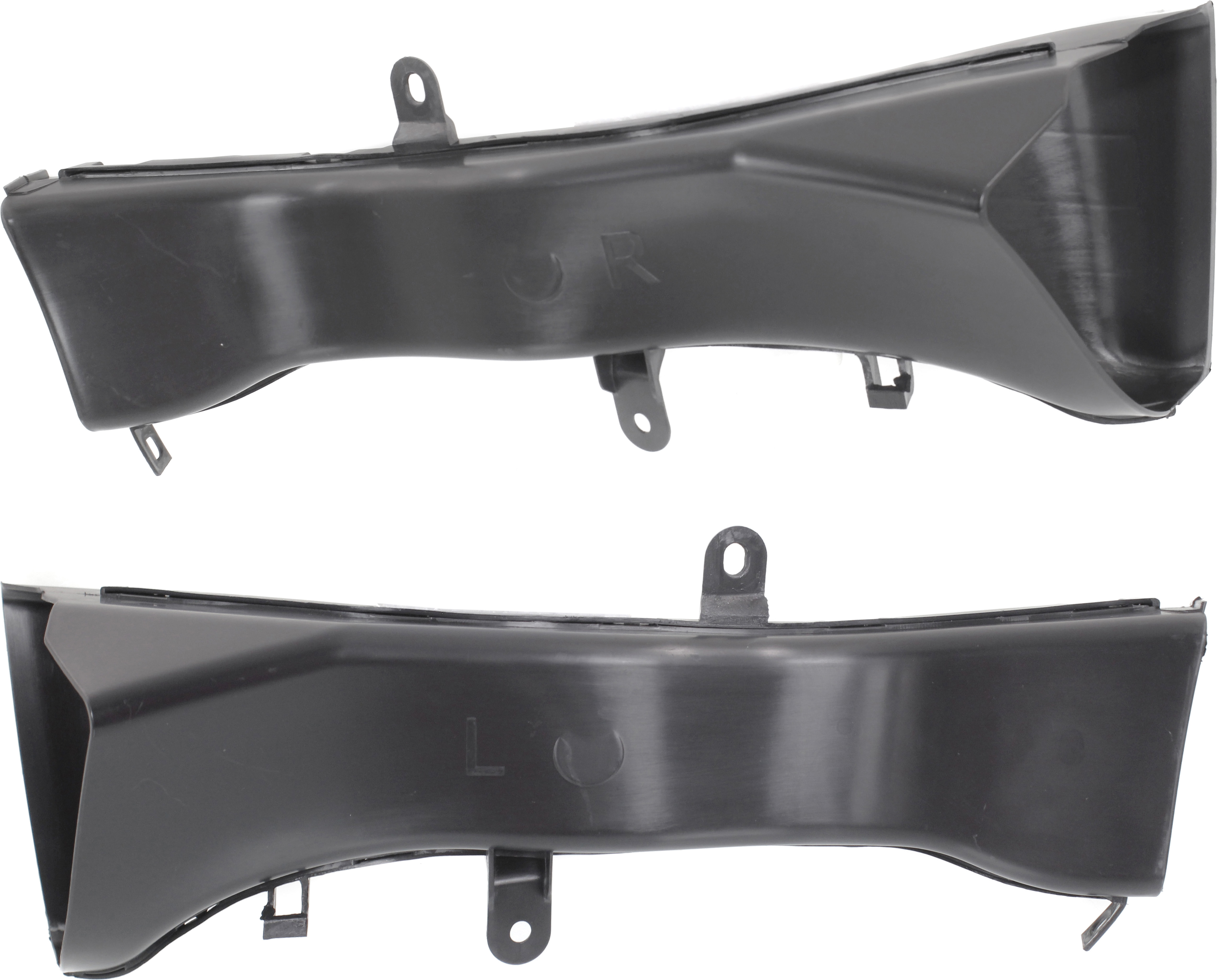 AM 3 SERIES GT 14-19 RADIATOR SUPPORT AIR INTAKE DUCT RH AND LH Brake Air duct Plastic M Sportline SKU SET REPB252701 Partslink BM1208102 BM1209102 OEM 51748057203-51748057204
