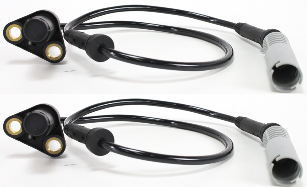 AM 540I 94-95 FRONT ABS SPEED SENSOR RH AND LH w Harness SKU SET REPB272406-2 OEM 34521182159