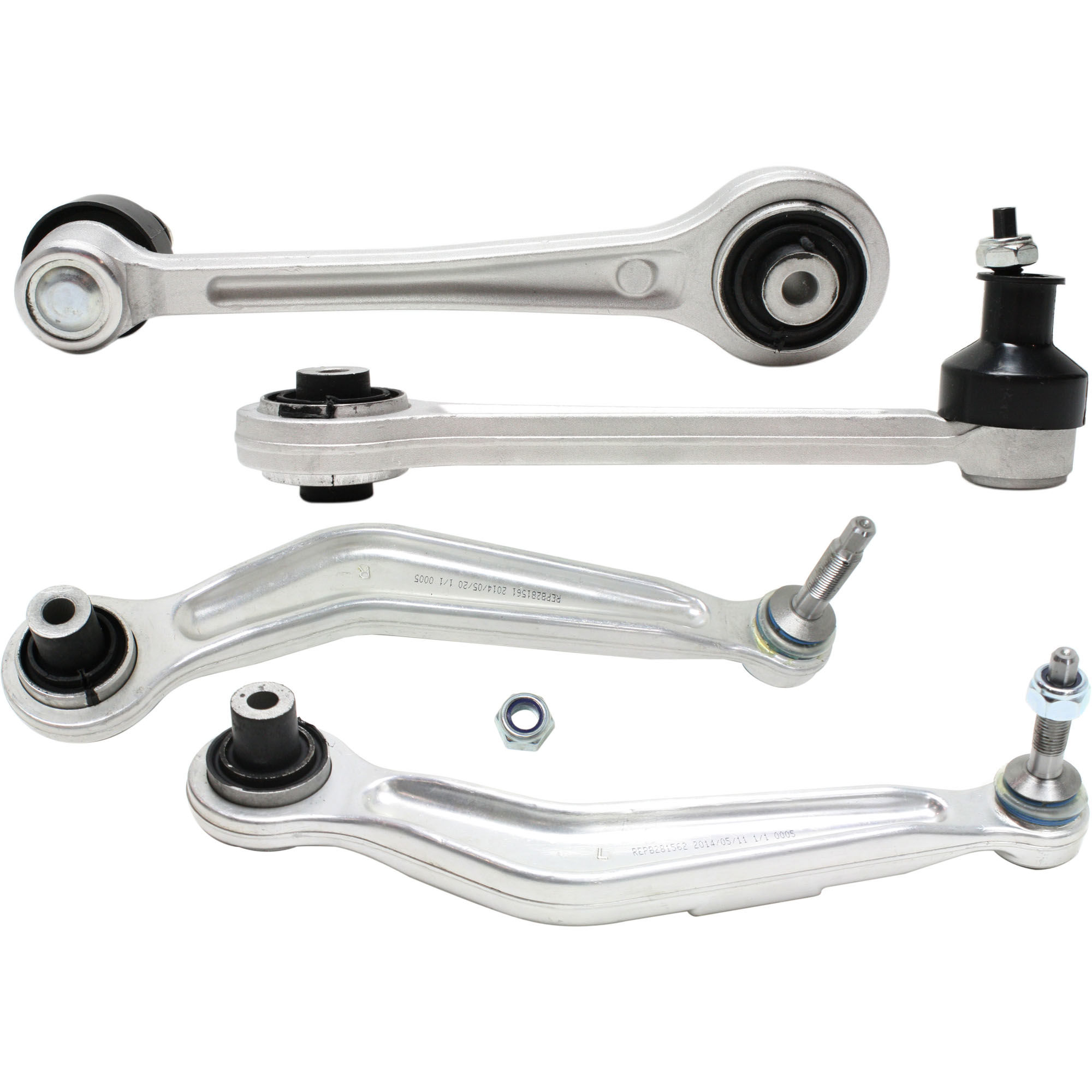AM 5 SERIES 97-03 REAR CONTROL ARM RH AND LH Upper Frontward and Rearward Arm w Ball Joint SKU SET REPB281561-4 OEM 33326767831-33321094209-333267