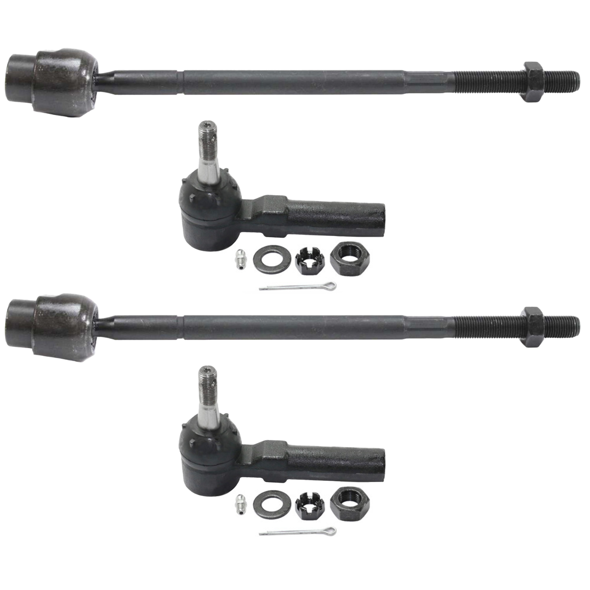 AM CENTURY 97-05 LACROSSE 05-09 FRONT TIE ROD END RH AND LH Inner and Outer SKU SET REPB282102-4 OEM 382044-2693045-2693205-4011707