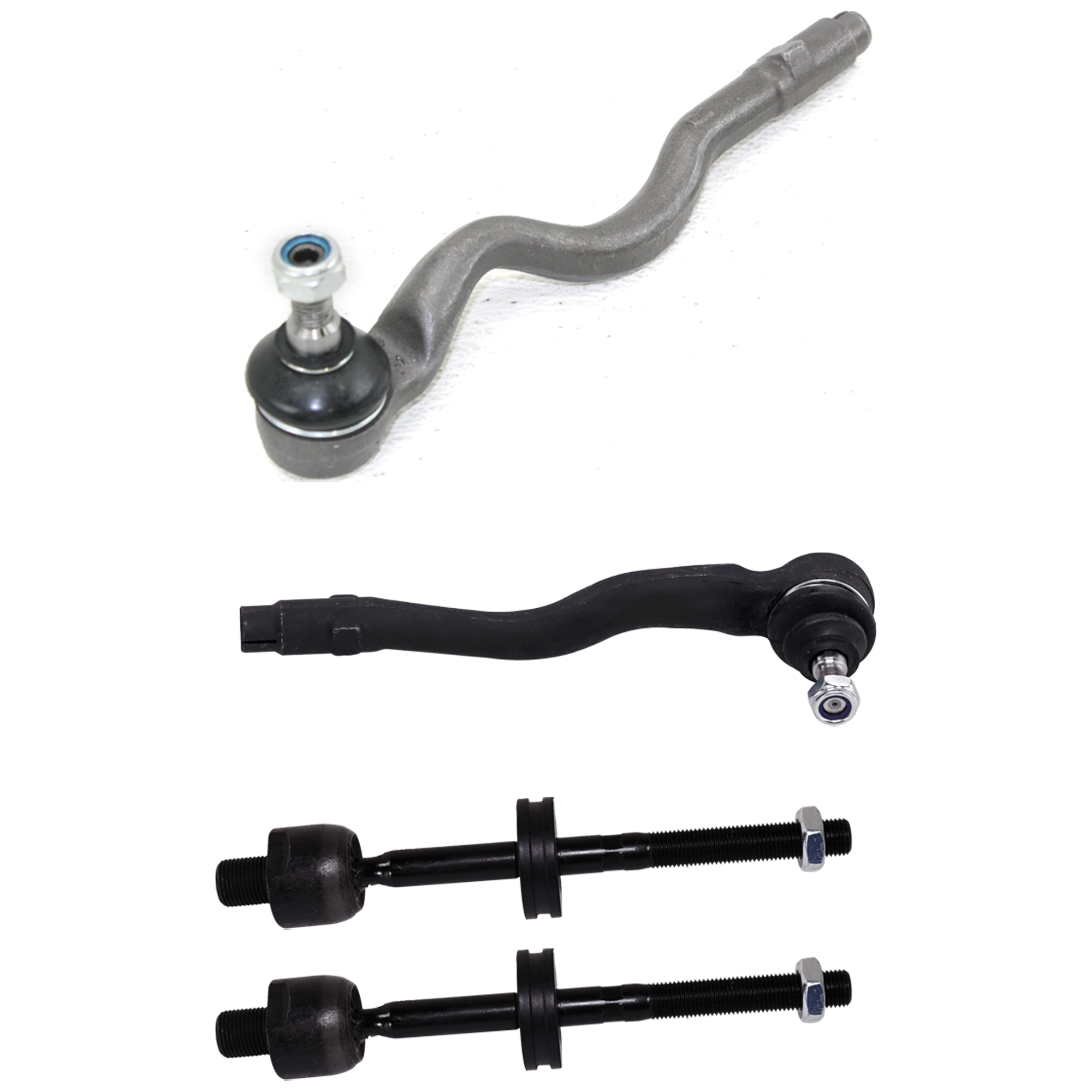 AM 328I 99-99 FRONT TIE ROD RH AND LH Inner and Outer SKU SET REPB282121-4B OEM 1015110-1015160-2693350-401201