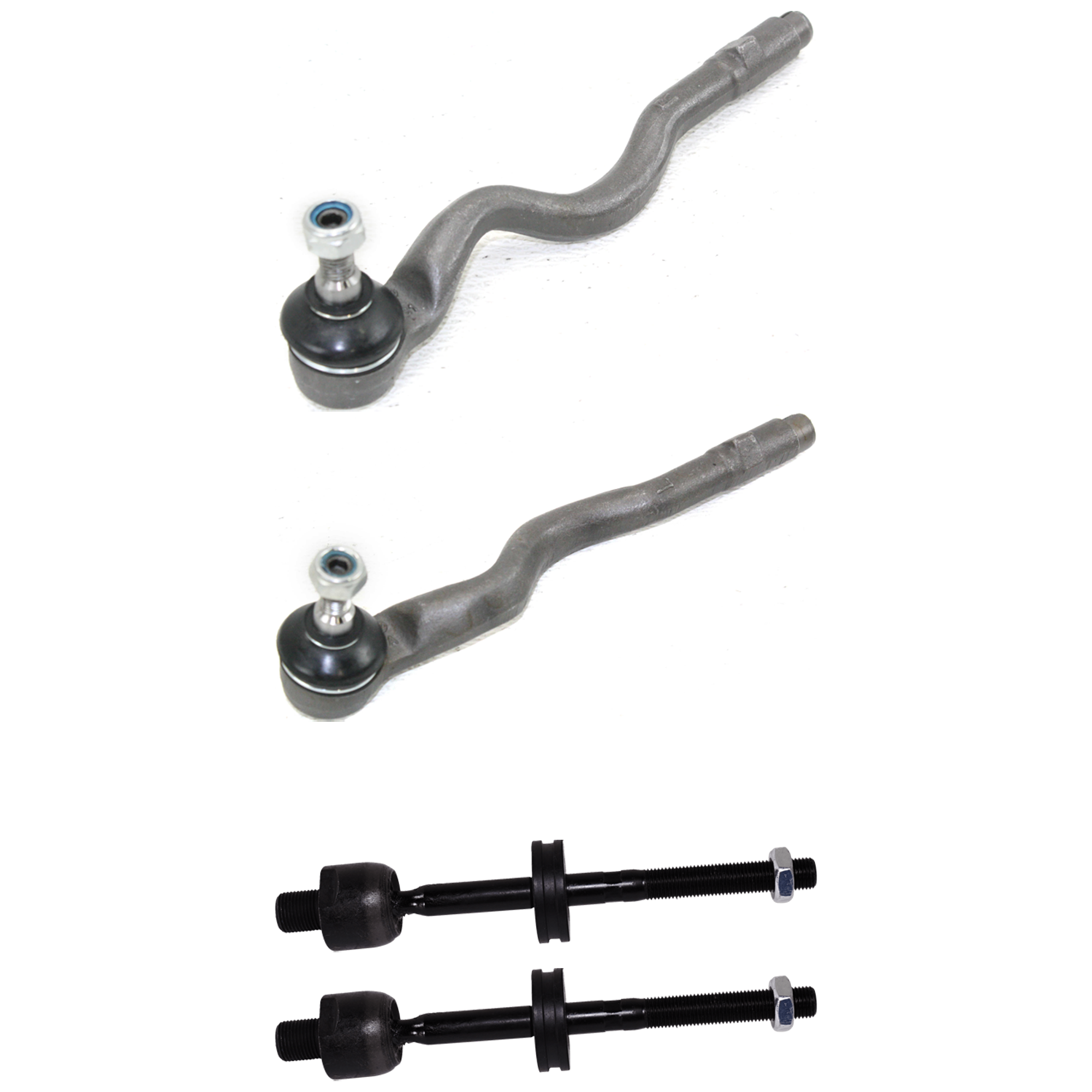 AM 323I 99-99 FRONT TIE ROD RH AND LH Inner and Outer SKU SET REPB282121-4C OEM 1015109-1015161-2693349-401201