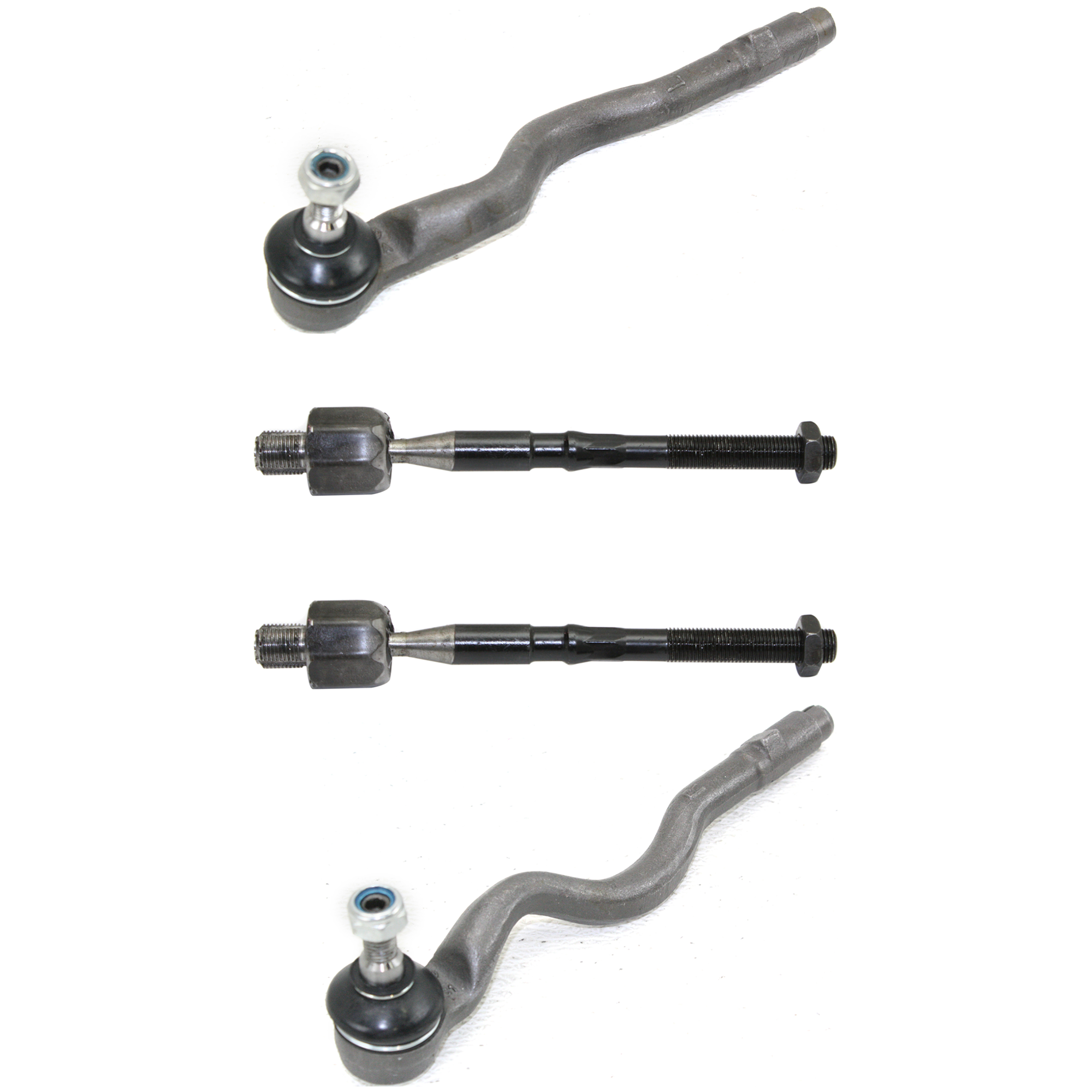 AM 3 SERIES 99-06 Z4-03-08 FRONT TIE ROD END RH AND LH Inner and Outer SKU SET REPB282121-4 OEM 1015109-1015161-2693349-401201