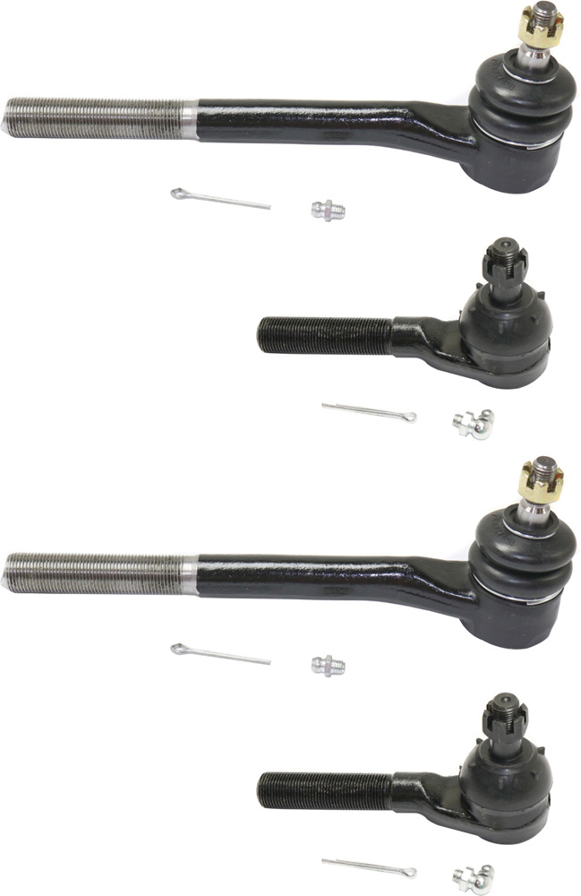 AM S15 JIMMY 83-91 SONOMA 91-98 FRONT TIE ROD END RH AND LH Inner and Outer SKU SET REPB282122-4 OEM 2693267-4011930-12471300-81247