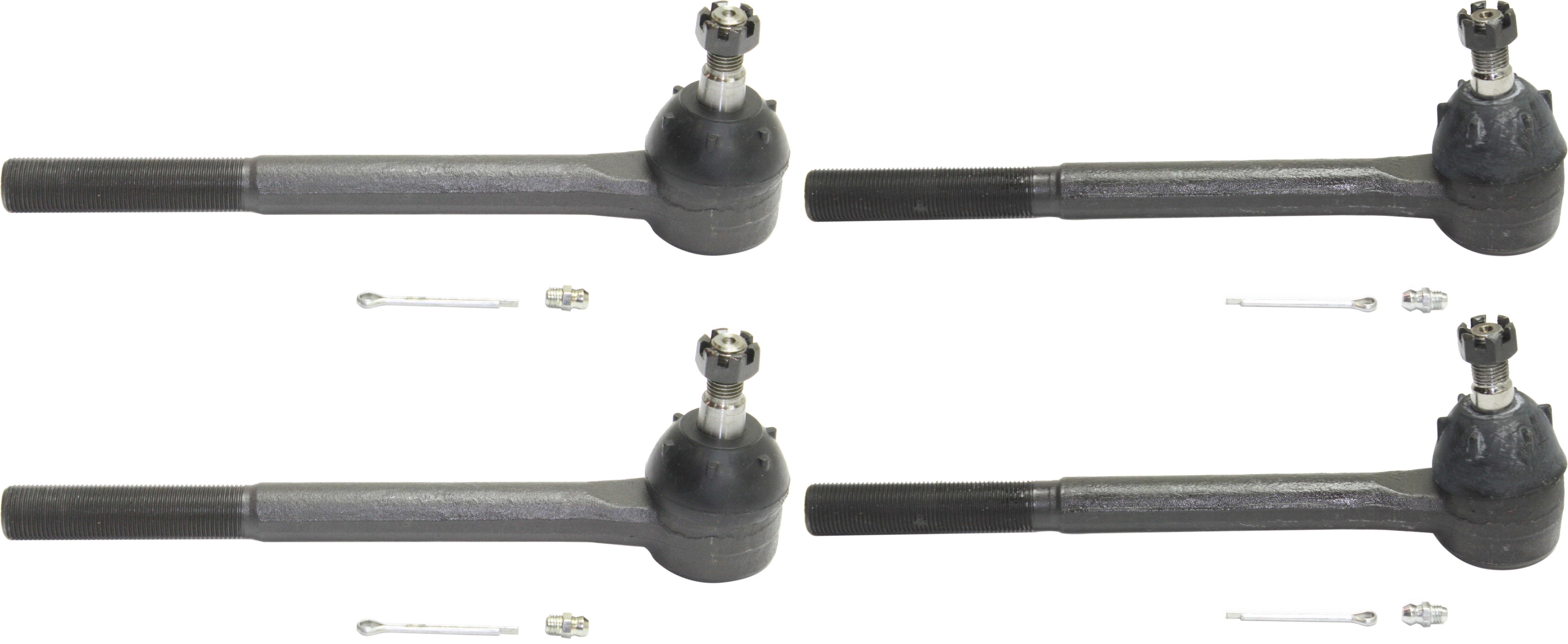 AM MONTE CARLO CUTLASS 71-72 FRONT TIE ROD END RH AND LH Inner and Outer SKU SET REPB282131-4 OEM 3987857-3987858