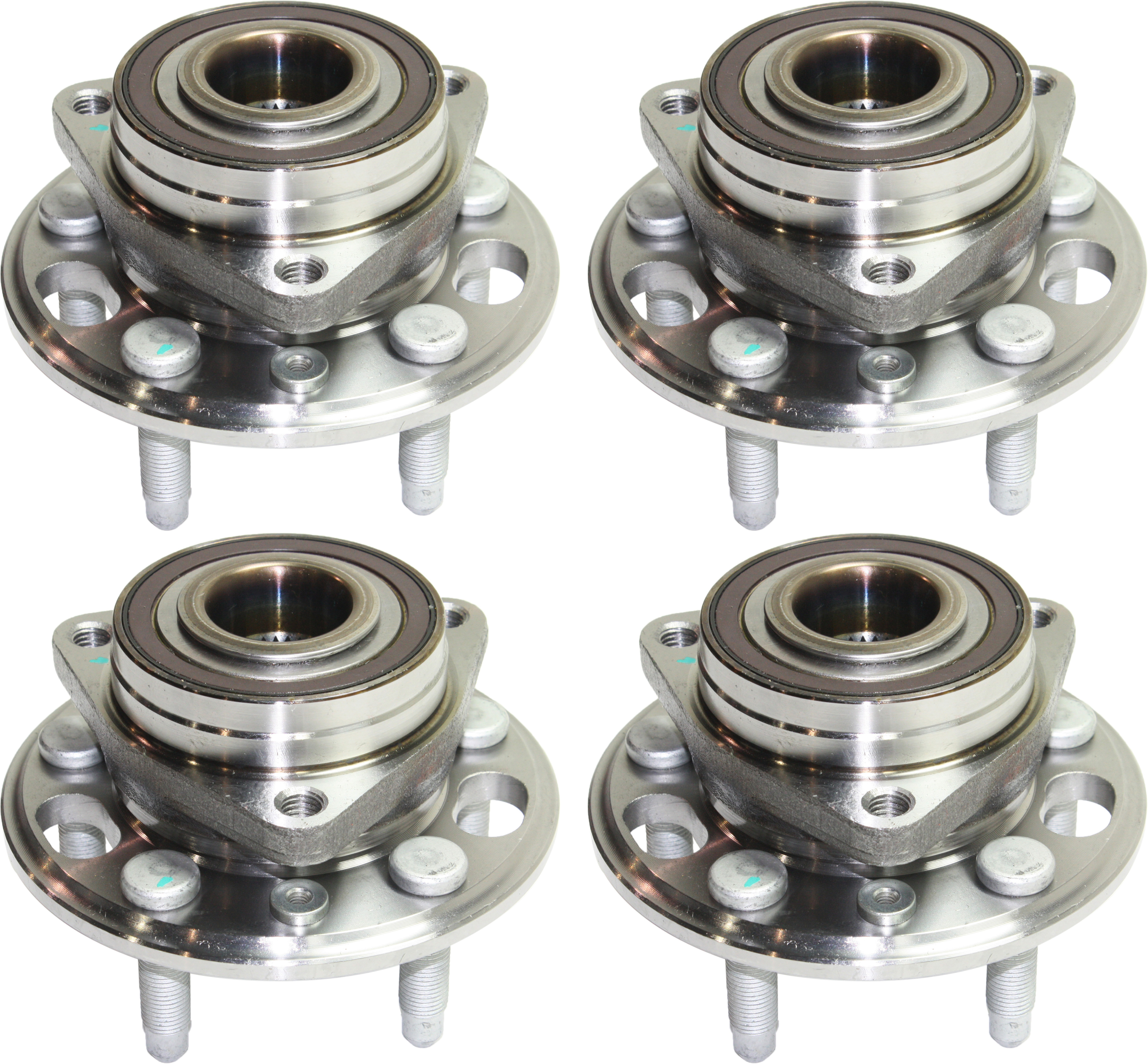 AM LACROSSE 10-16 REGAL 11-17 FRONT AND REAR HUB ASSEMBLY RH AND LH 5 Studs All Wheel Drive SKU SET REPB283717-4 OEM 91258036-94508502