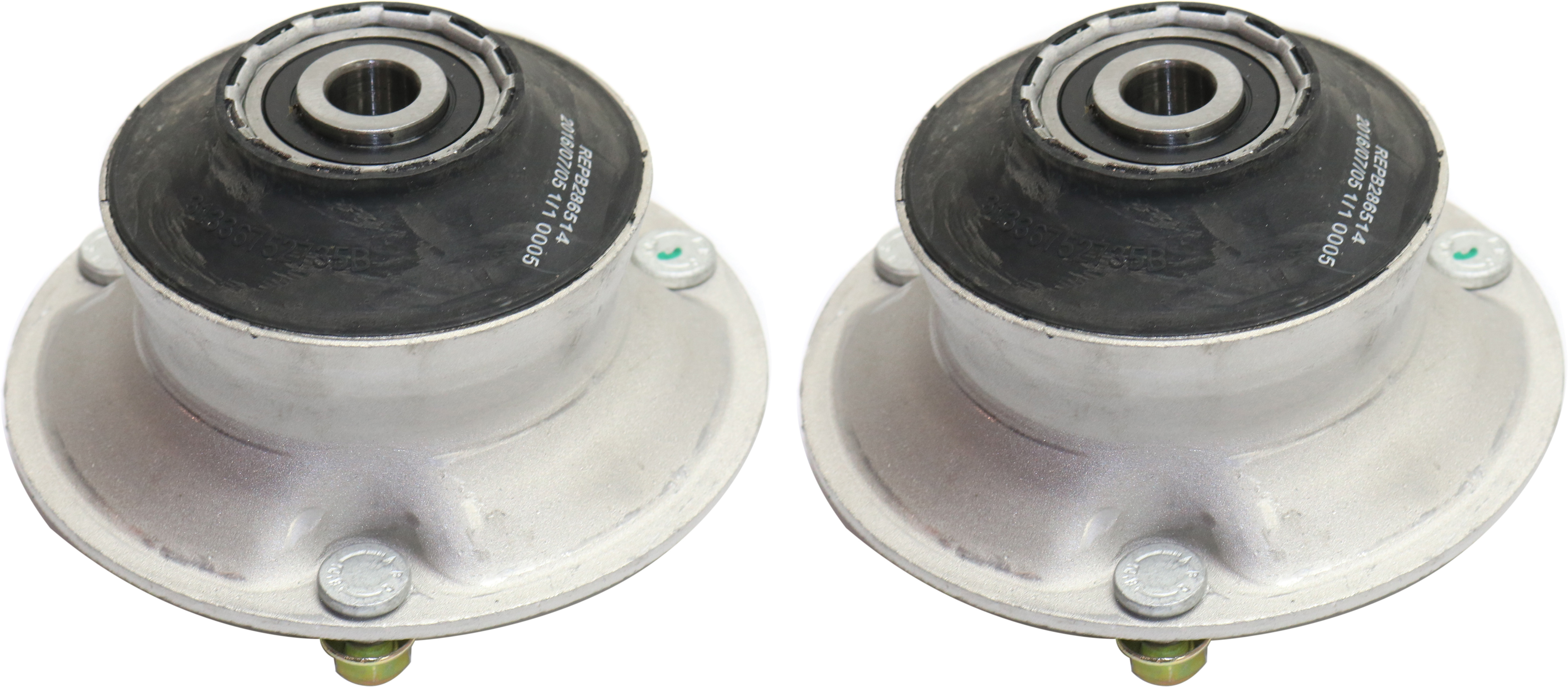 AM 5 SERIES 06-10 X1-12-15 FRONT SHOCK AND STRUT MOUNT RH AND LH SKU SET REPB286514-2 OEM 31306775098