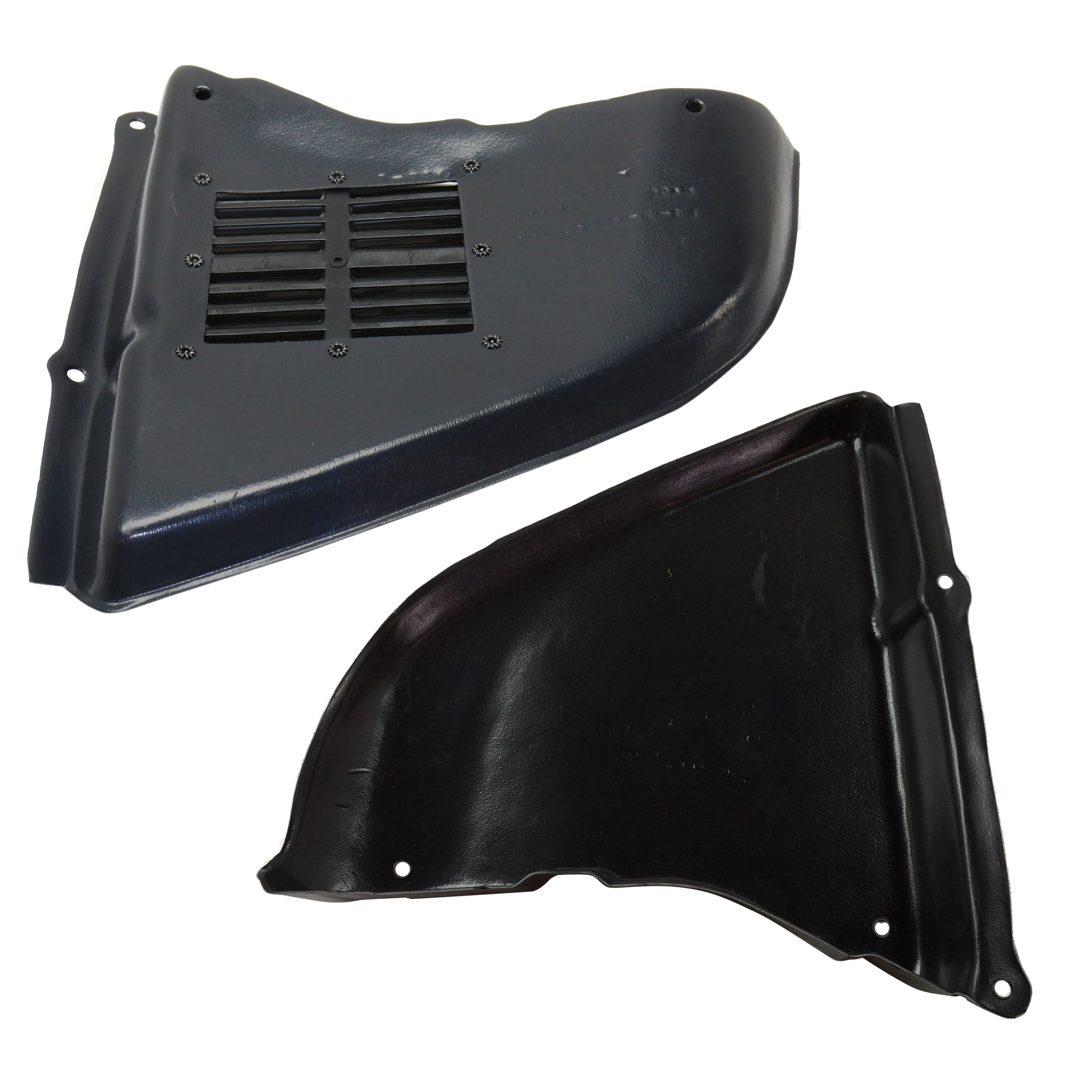 AM 5 SERIES 04-07 ENGINE SPLASH SHIELD Set of 2 SKU SET REPB310101 Partslink BM1228129 BM1228130 OEM 51717896608-51717896607