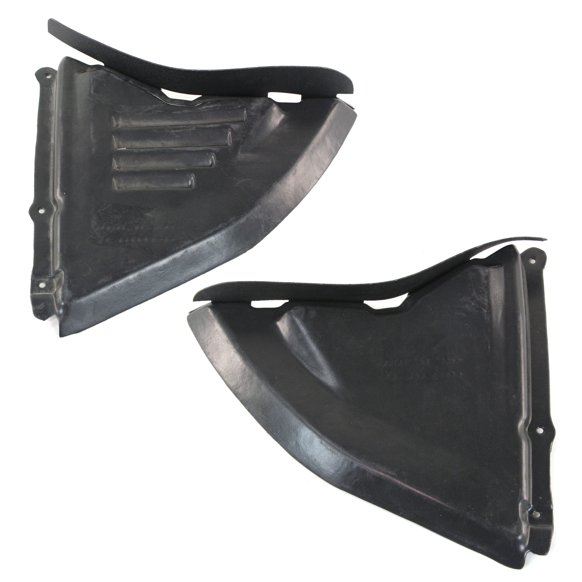 AM 645CI 04-05-650I 06-10 ENGINE SPLASH SHIELD RH AND LH Under Cover SKU SET REPB310121 Partslink BM1228141 BM1228142 OEM 51717203951-51717203952