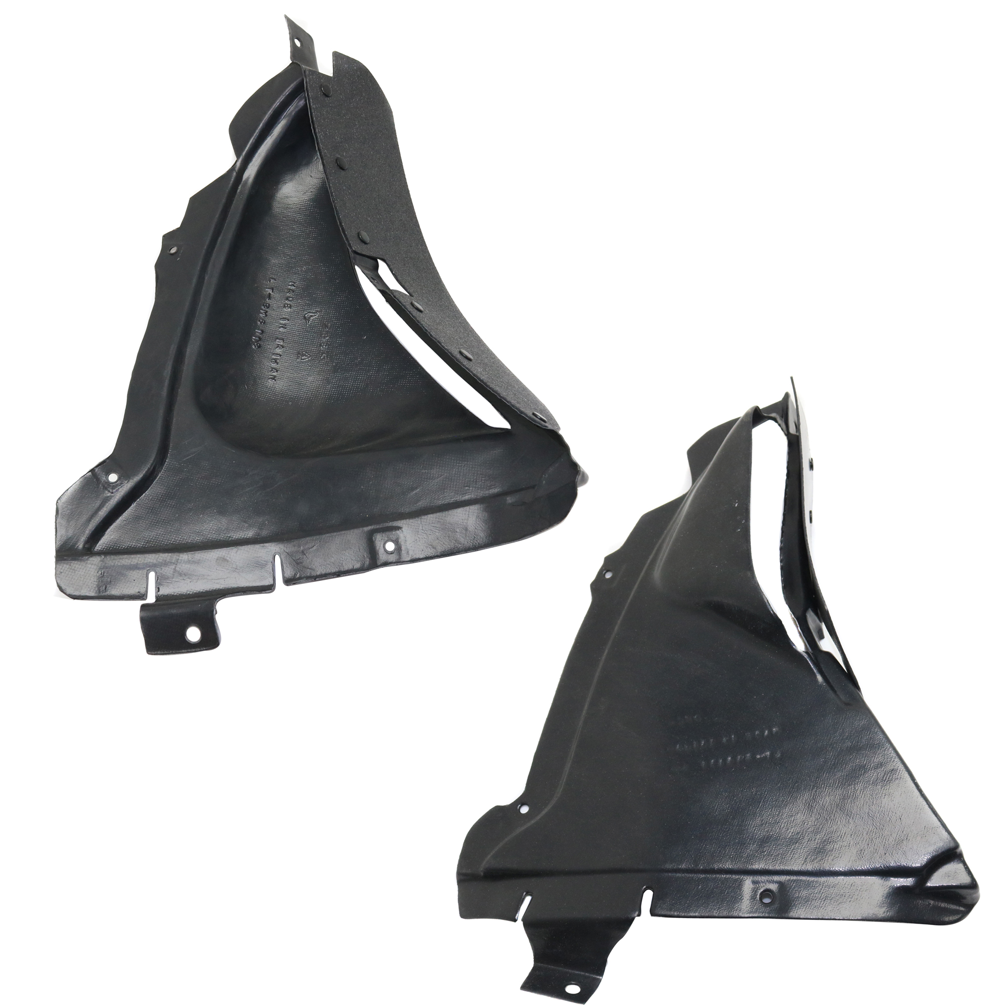 AM 5 SERIES 11-16 ENGINE SPLASH SHIELD Under Cover Front RH and LH Sedan SKU SET REPB310135 Partslink BM1228155 BM1228154 OEM 51757312830-51757186518-517573