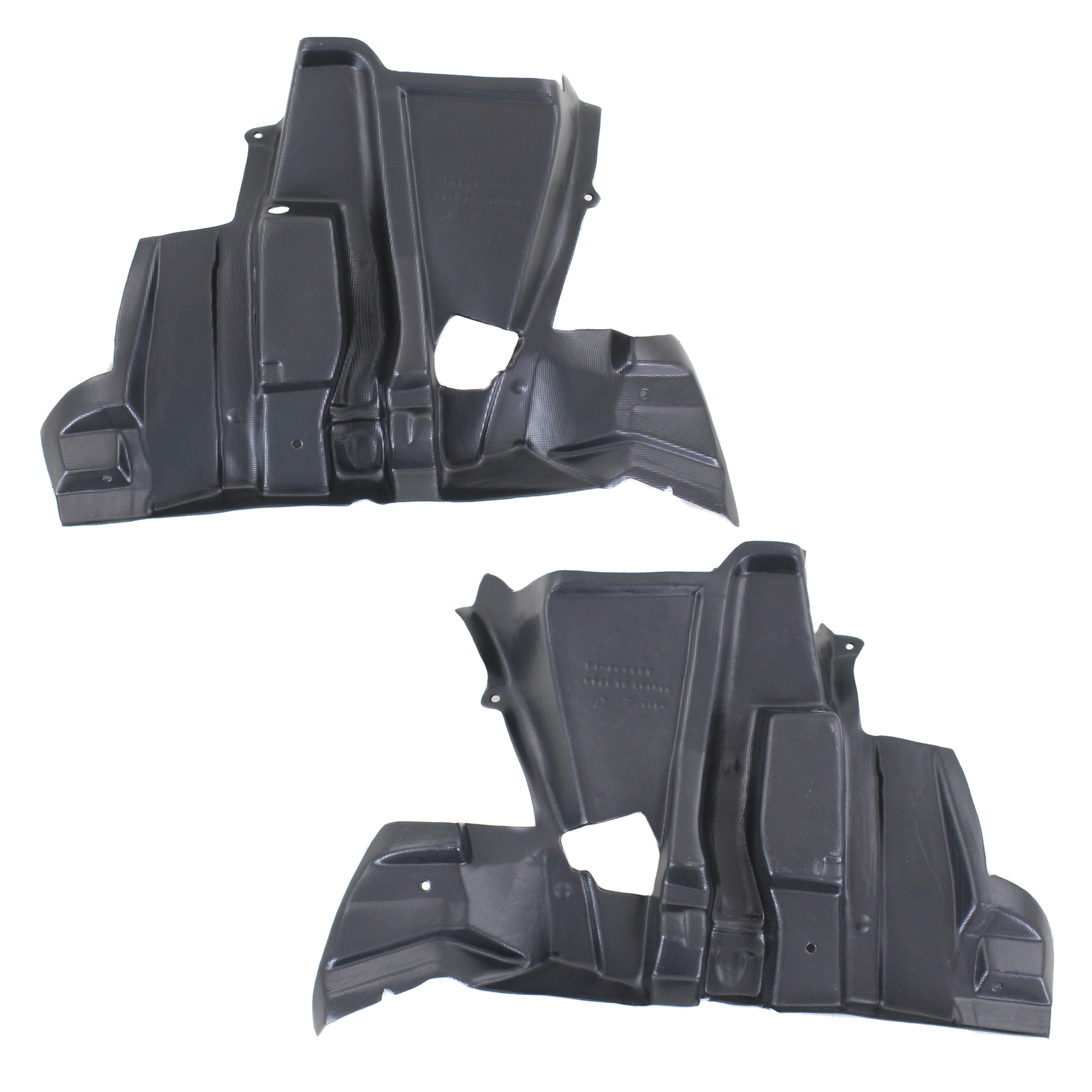 AM X5-00-06 ENGINE SPLASH SHIELD RH AND LH Under Cover SKU SET REPB310147 Partslink BM1251126 BM1250126 OEM 51718408960-51718408959