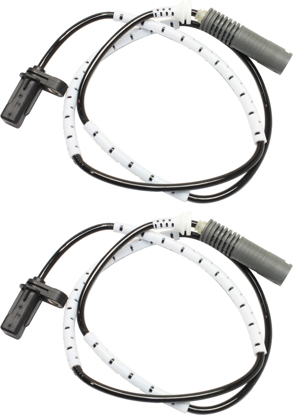 AM 3 SERIES 06-13 REAR ABS SPEED SENSOR RH AND LH 2 Male Terminals Pin Type Wheel Mounted SKU SET REPB310819-2 OEM 34526785021