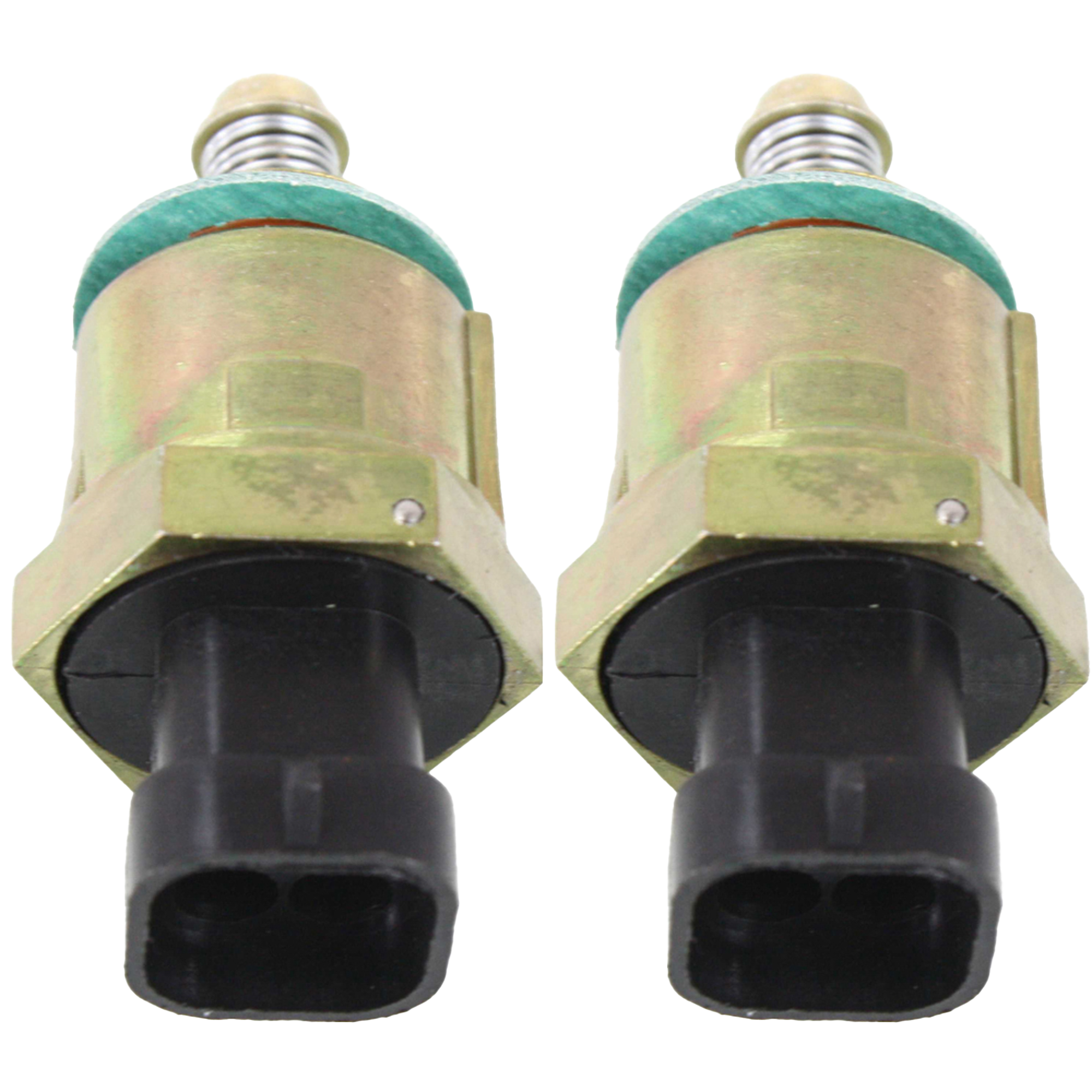 AM ASTRO 85-94 P30-87-97 IDLE CONTROL VALVE Set of 2 w 4 Prong Bullet Male Terminal SKU SET REPB313201-2 OEM 8437-8440-21738-76002-150103-2