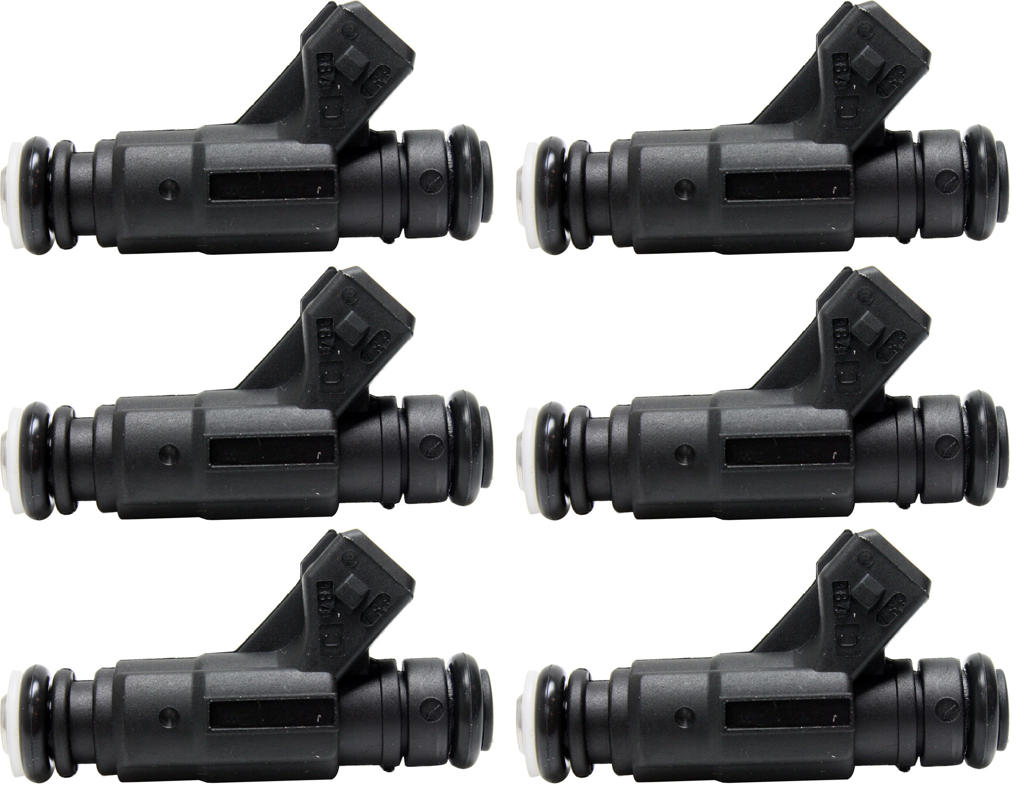 AM 3 SERIES 87-91-8 SERIES 91-97 FUEL INJECTOR Set of 6 SKU SET REPB314305-6