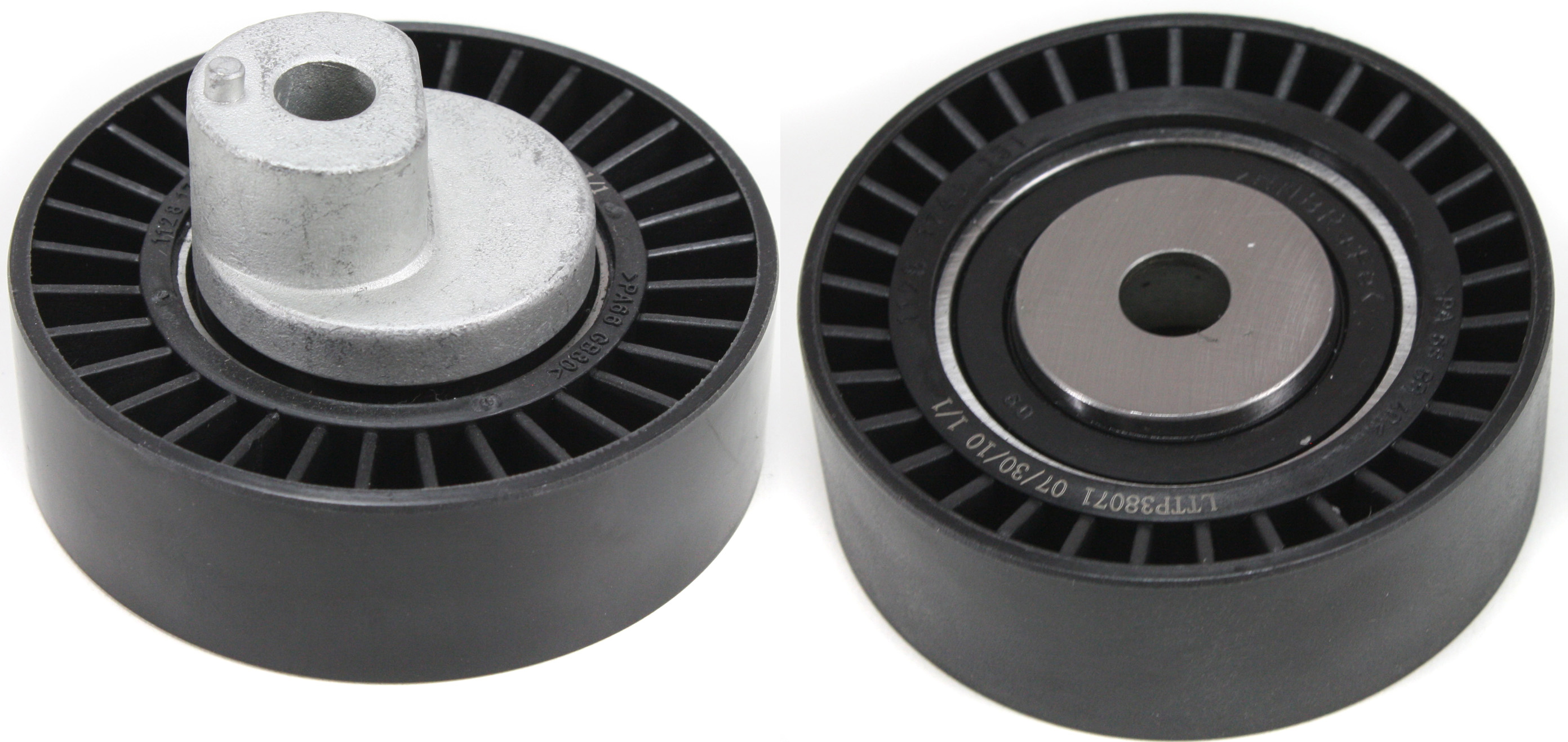 AM 3 SERIES 90-06 Z4-06-08 ACCESSORY BELT TENSION PULLEY Alternator and Power Steering w Accessory Belt Idler Pulley SKU SET REPB315406-2 OEM 38071-45983-49064-89046-209738