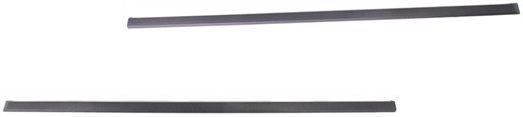 AM 7 SERIES 95-01 FRONT DOOR MOLDING RH AND LH Chrome Black ABS SKU SET REPB461705 Partslink BM1305110 BM1304110 OEM 51138125350-51138125349