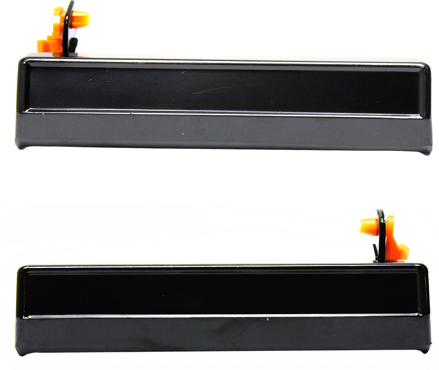 AM CHEVETTE 76-87 S10 BLAZER 83-94 FRONT DOOR HANDLE RH and LH Outside Smooth Black SKU SET REPB462129 Partslink GM1310119 OEM 15969377 PFM 15969376