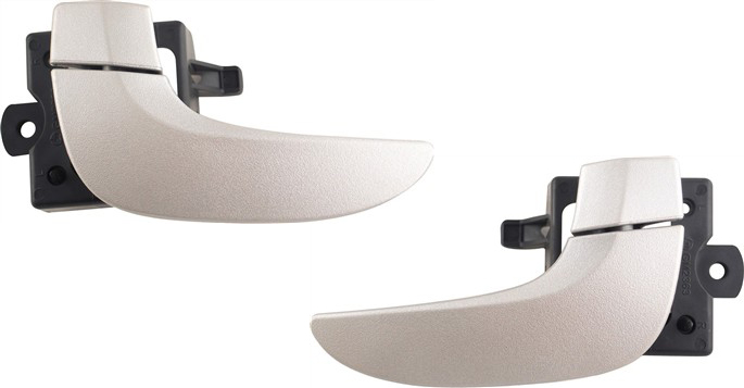 AM RENDEZVOUS 02-07 FRONT OR REAR INTERIOR DOOR HANDLE RH AND LH Gray Except Ultra Model SKU SET REPB462137 Partslink GM1353162 GM1352162 OEM 10376821-10376822