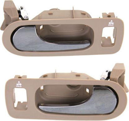AM LACROSSE ALLURE 05-09 FRONT INTERIOR DOOR HANDLE RH AND LH Neutral SKU SET REPB462149 Partslink GM1353159 GM1352159 OEM 15257304-15257305