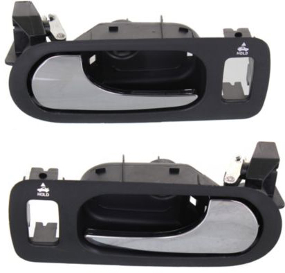 AM LACROSSE ALLURE 05-09 FRONT INTERIOR DOOR HANDLE RH AND LH SKU SET REPB462151 Partslink GM1353155 GM1352155 OEM 15257308-15257309