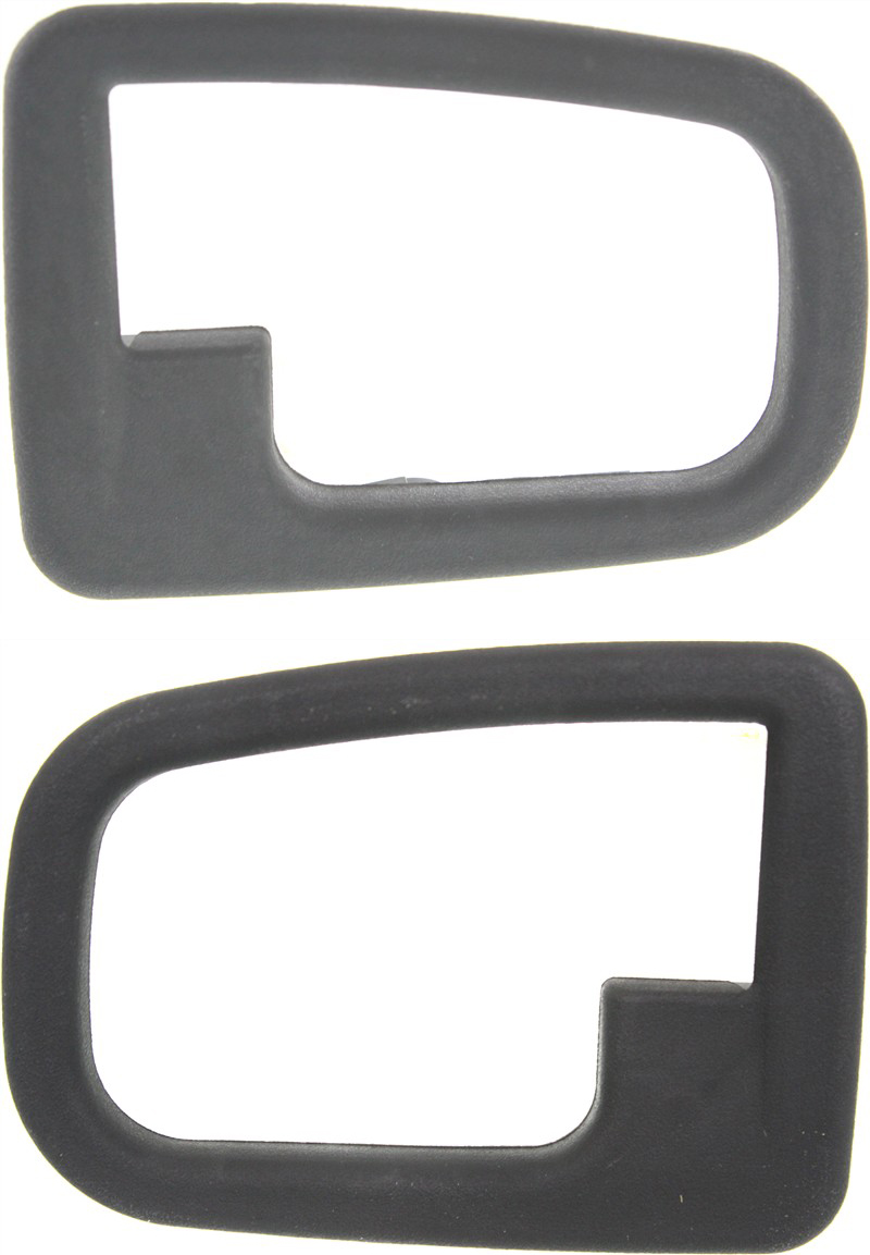 AM 3 SERIES 92-99 FRONT DOOR HANDLE RH AND LH Inside Textured Black Bezel only All Body Type E36 SKU SET REPB462175 Partslink BM1392101 BM1393101 OEM 51228219023-51228219024