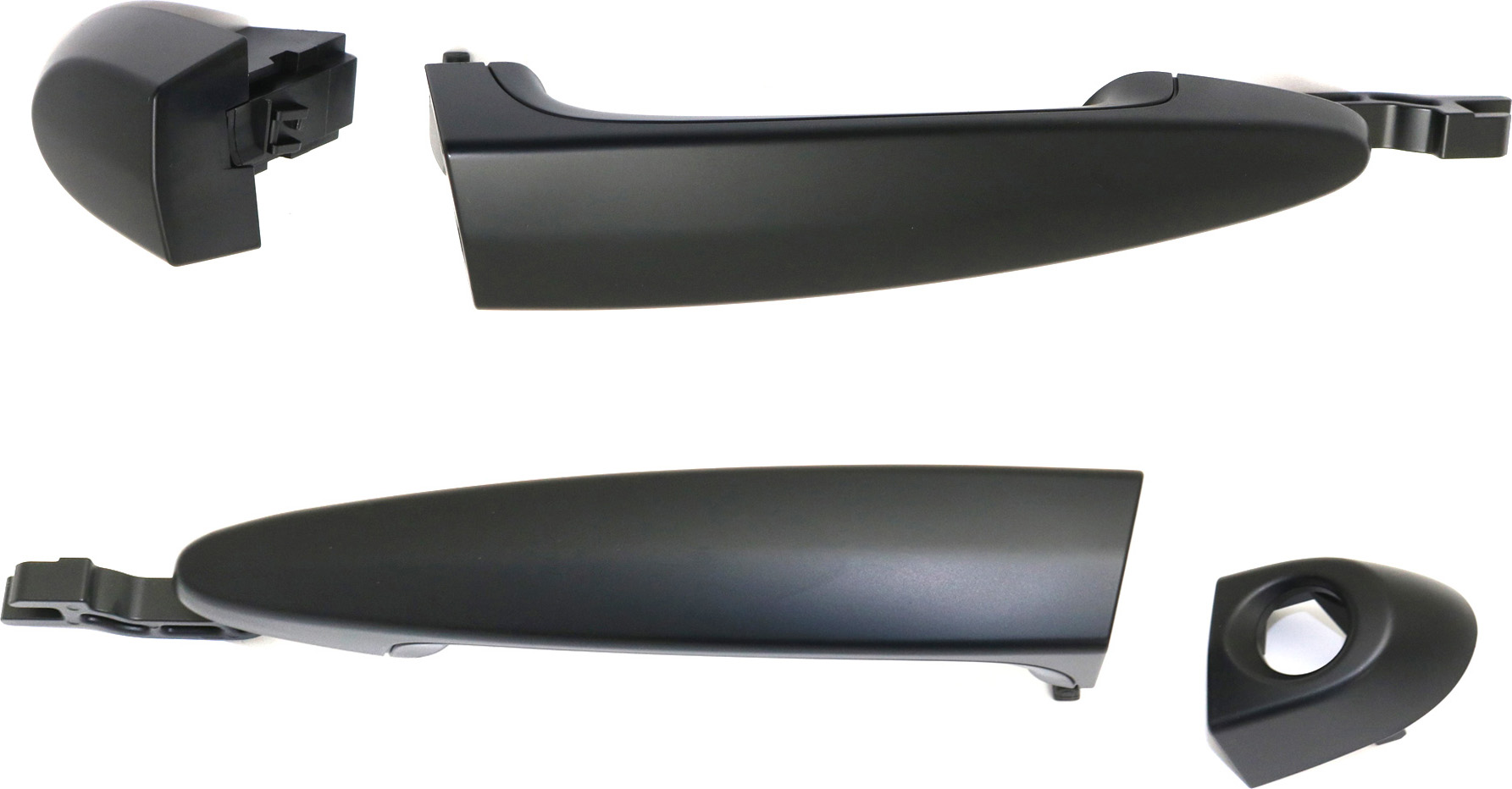AM 3 SERIES 06-13 X6-08-14 FRONT DOOR HANDLE RH and LH Outside Primed Black =REAR RH SKU SET REPB462329K OEM 51217207540-51217207539-512171