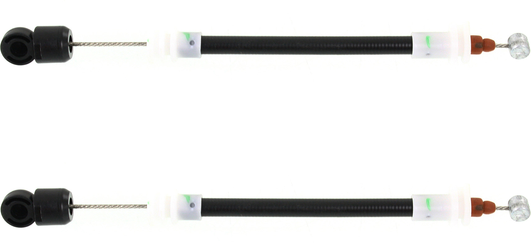 AM X5-00-06 FRONT DOOR HANDLE RH AND LH Outside Silver Cable only Short SKU SET REPB462501-2 OEM 51228403057