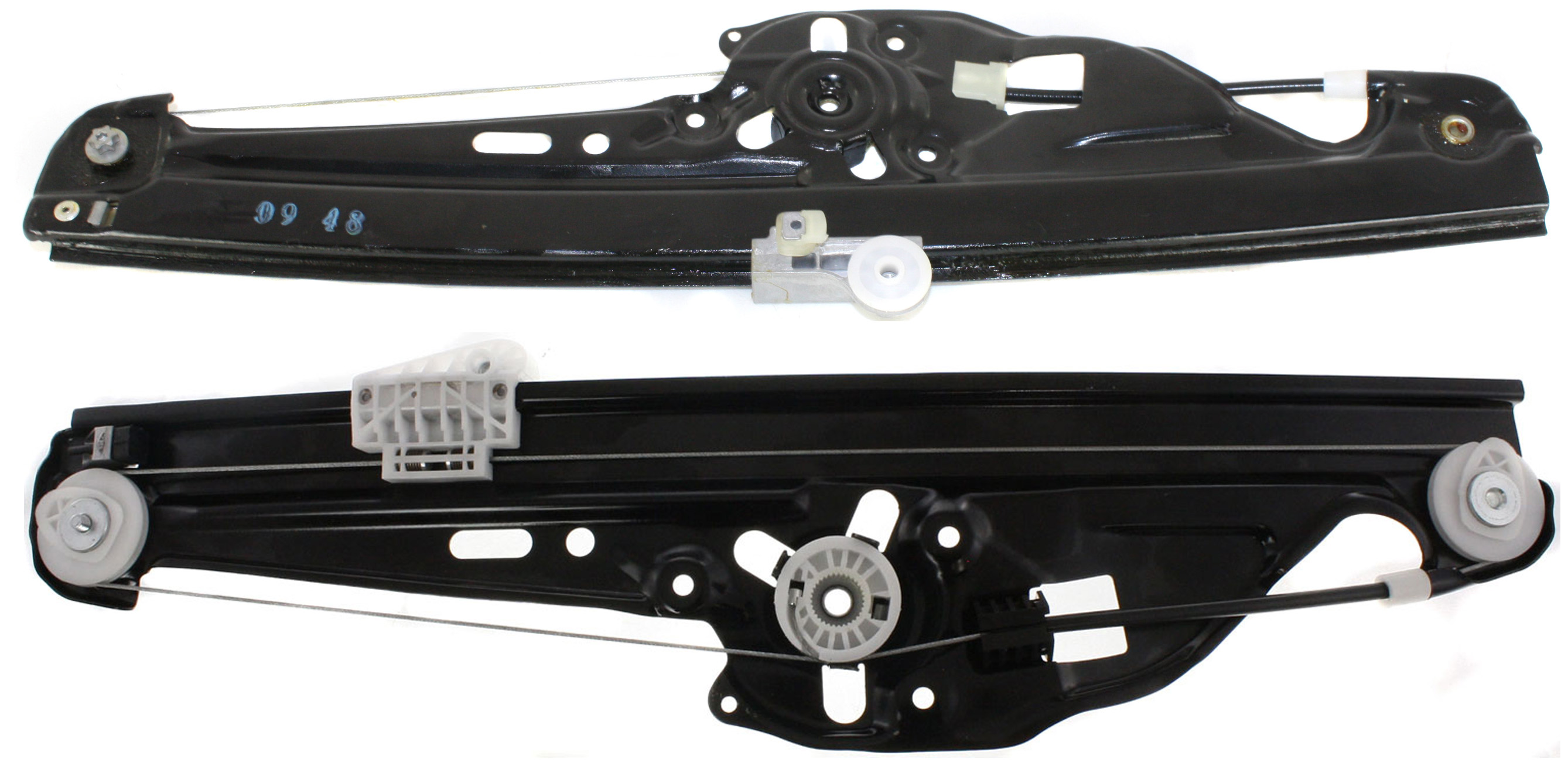 AM 5 SERIES 04-10 FRONT AND REAR WINDOW REGULATOR RH Power w o Motor SKU SET REPB462901-2R Partslink BM1351114 BM1551115 OEM 51337184384-51357184746
