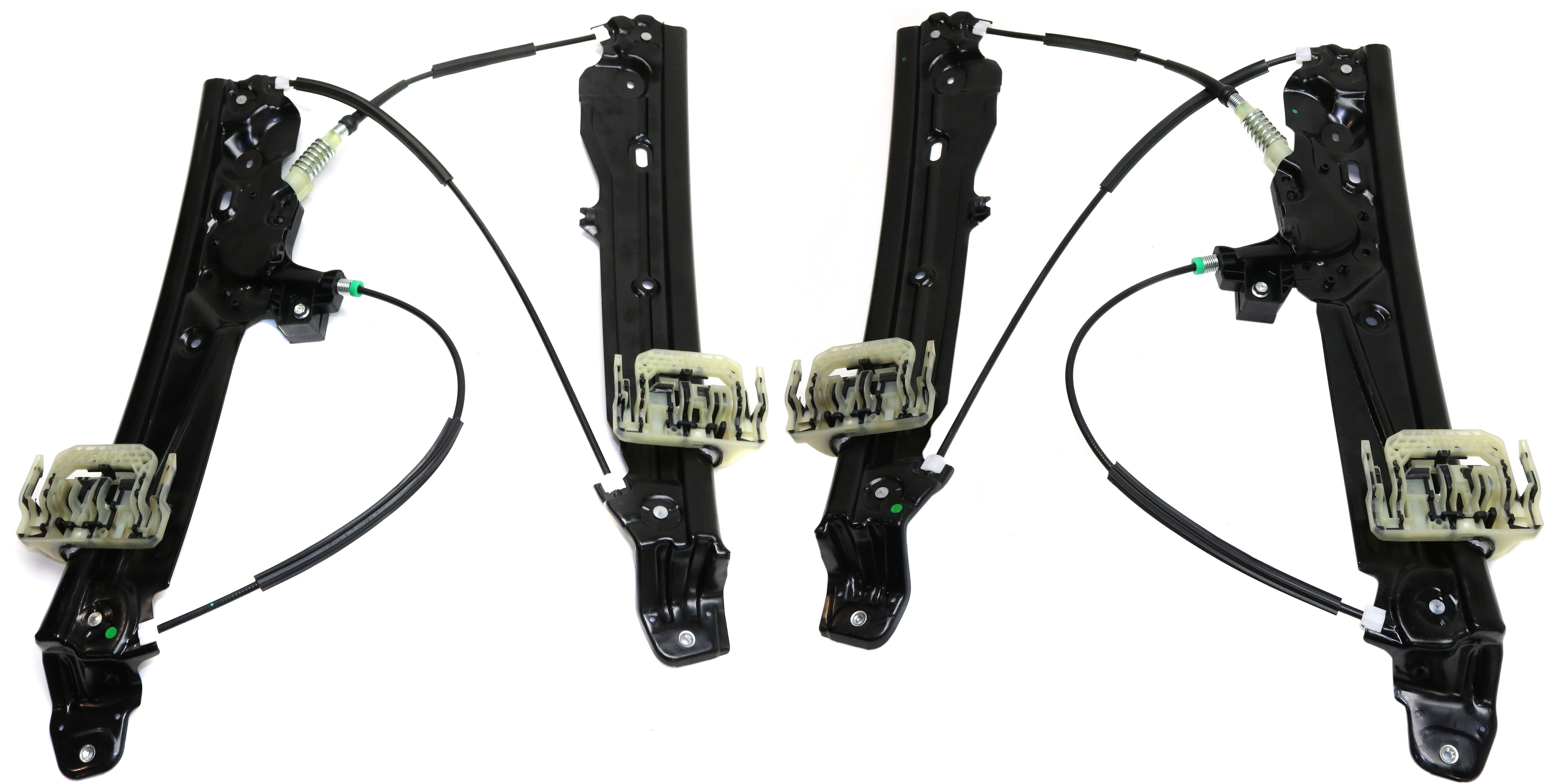 AM 5 SERIES 11-16 FRONT WINDOW REGULATOR RH AND LH Power w o Motor Base Model SKU SET REPB462921 Partslink BM1350118 BM1351118 OEM 51337182131-51337182132