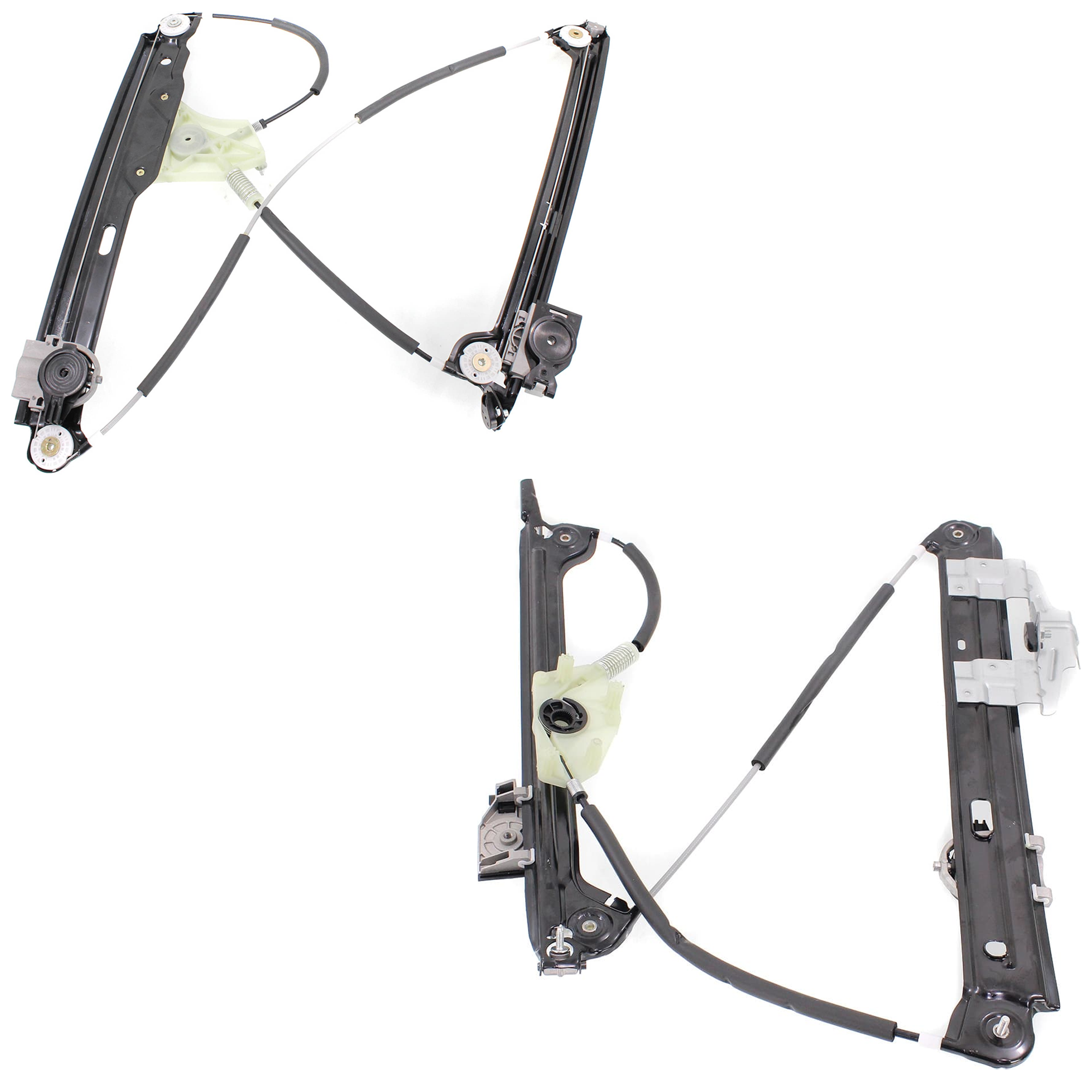 AM 5 SERIES GT 10-17 FRONT AND REAR WINDOW REGULATOR LH Power w o Motor SKU SET REPB462928 Partslink BM1350119 BM1550118 OEM 51337197919-51357197923