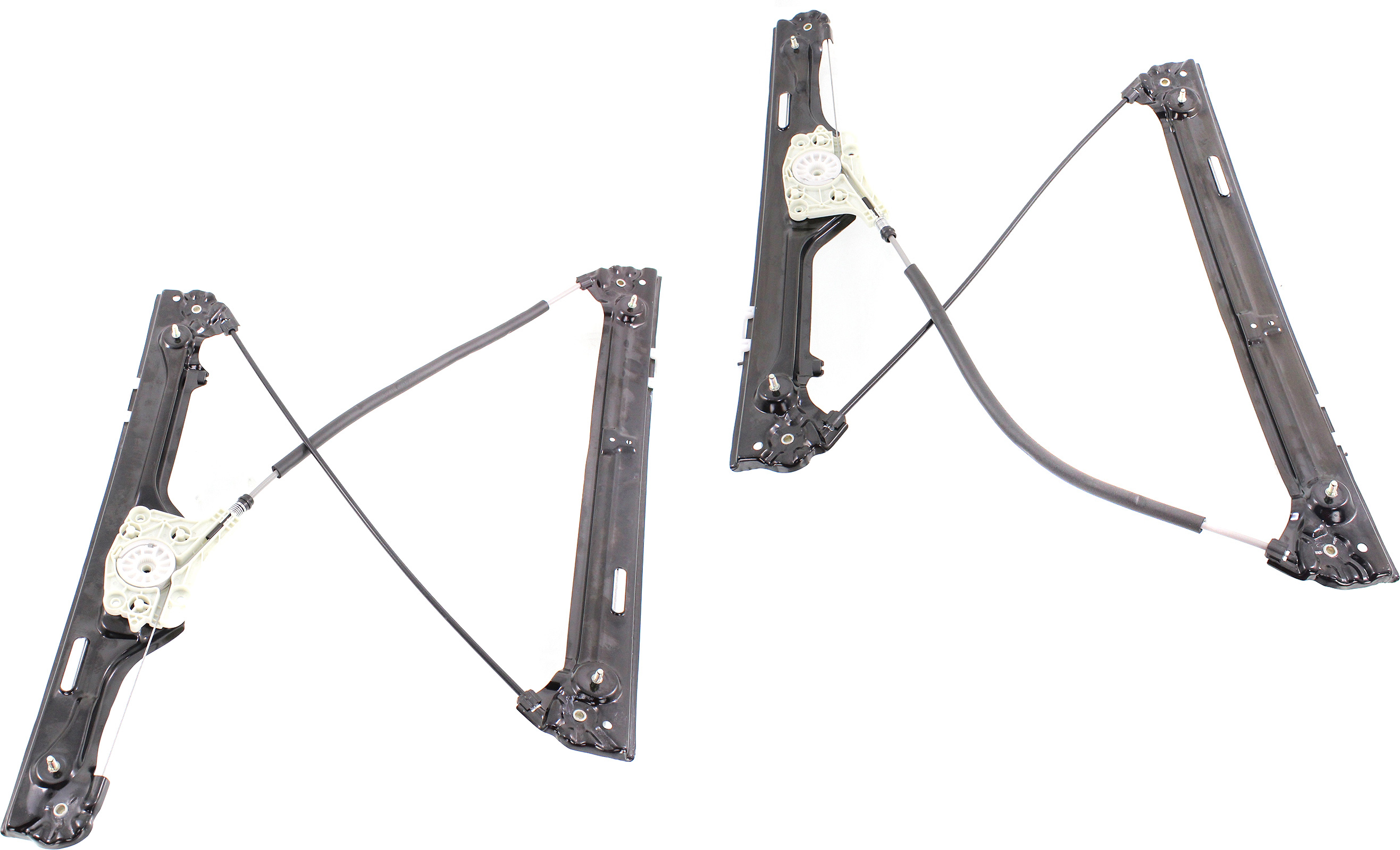 AM X6-08-14 FRONT WINDOW REGULATOR RH AND LH Power w o Motor SKU SET REPB462929 Partslink BM1351122 BM1350122 OEM 5-133-719-730-251-330-000-000