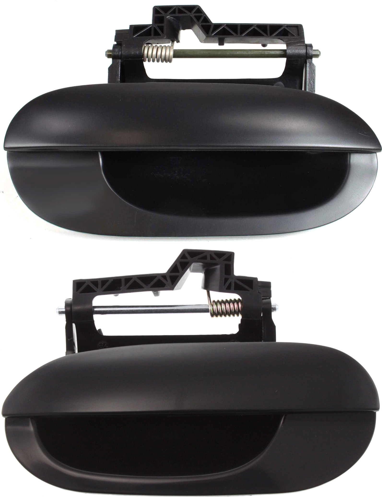 AM 5 SERIES 97-03 FRONT EXTERIOR DOOR HANDLE LH and RH Primed w o Hole w Remote Locking =Rear SKU SET REPB491306 Partslink BM1520103 BM1311105 OEM 51228245465-51218245464