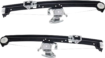 AM X5-00-06 REAR WINDOW REGULATOR RH AND LH Power Without Motor SKU SET REPB491703 Partslink BM1551103 BM1550103 OEM 51357125060-51357125059
