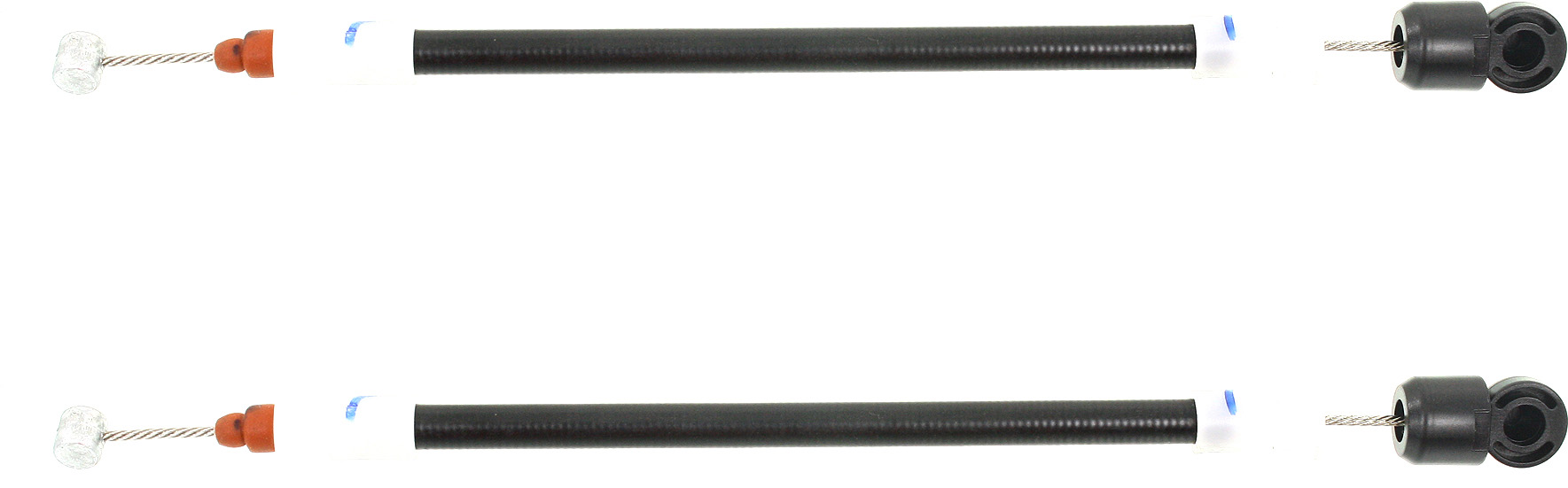 AM X5-00-06 REAR DOOR HANDLE RH AND LH Outside Silver Cable only Long SKU SET REPB494703-2 OEM 51228403058