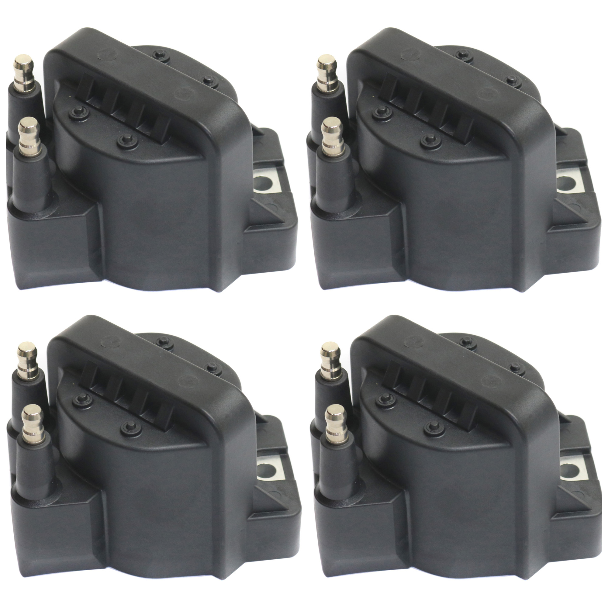 AM CENTURY 86-05 LACROSSE 05-09 IGNITION COIL Set of 4-12 Volts Stud Type 2 Prong Male Terminal Coil Pack Style SKU SET REPB504602-4 OEM 3507-5192-8224-25192-48780