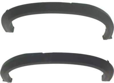 AM X5-11-13 REAR WHEEL OPENING MOLDING RH and LH Textured w o M Pkg. w 20 In. Wheels SKU SET REPB553907 Partslink BM1791105 BM1790105 OEM 51777163560-51777163559