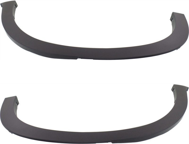 AM X5-07-13 REAR WHEEL OPENING MOLDING RH and LH Textured w 18-19 In. Wheels SKU SET REPB553911 Partslink BM1791104 BM1790104 OEM 51777158426-51777158425
