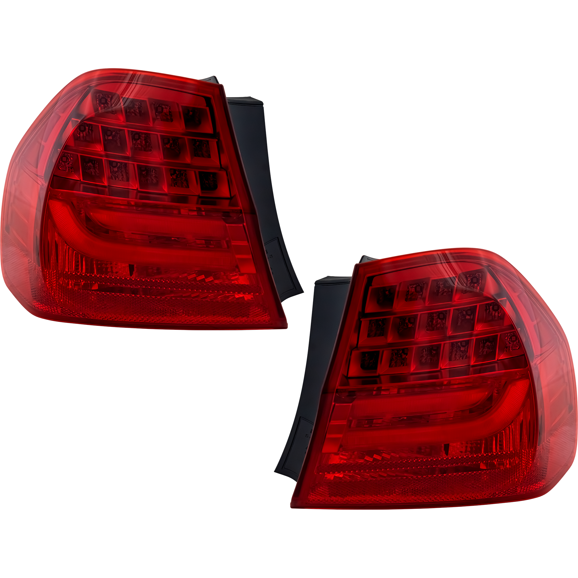 AM 3 SERIES 09-11 TAIL LAMP RH AND LH Outer Assembly LED Sedan SKU SET REPB730117 OEM 63217289430 PFM 63217289429 PF