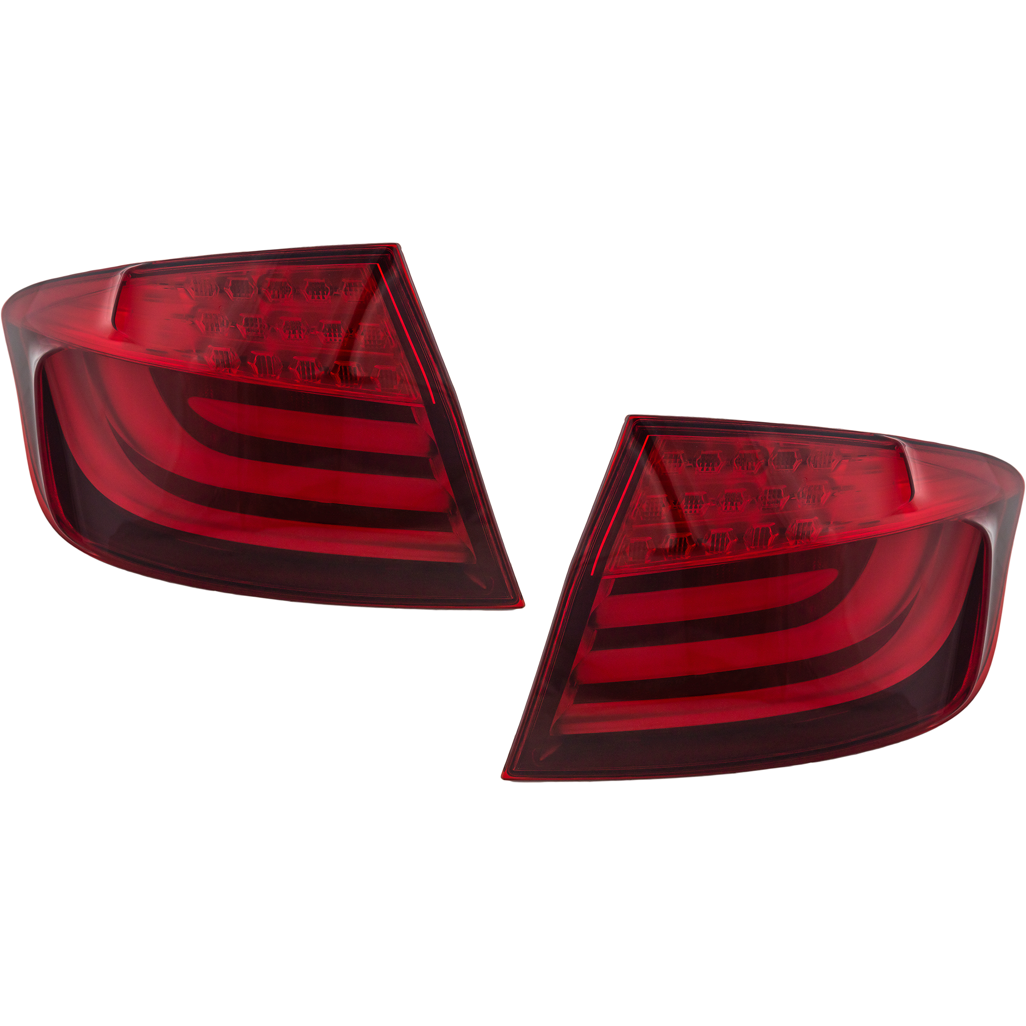 AM 5 SERIES 11-13 TAIL LAMP RH AND LH Outer Assembly LED Sedan SKU SET REPB730171 Partslink BM2805105 BM2804105 OEM 63217203232-63217203231