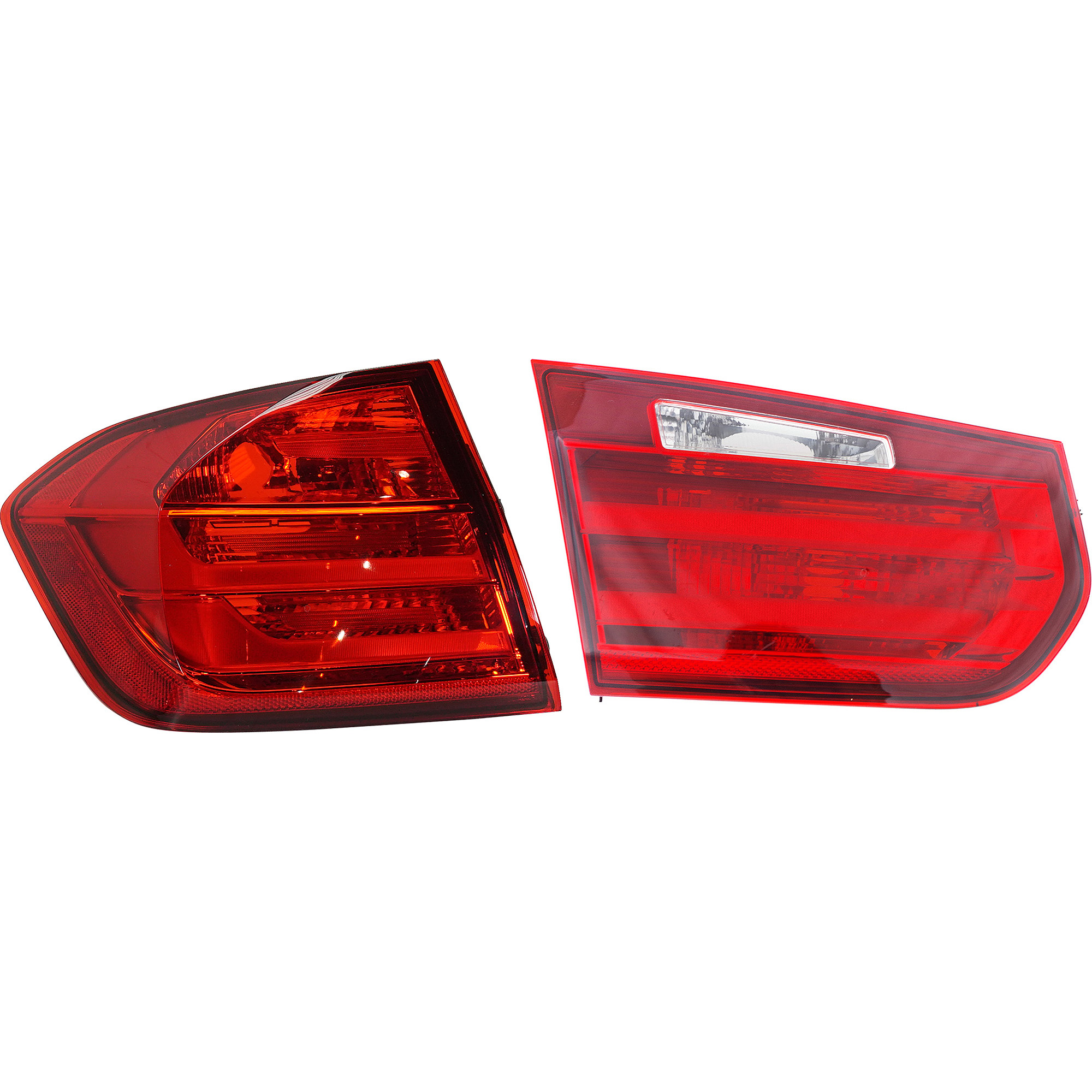 AM 3 SERIES 12-15 TAIL LAMP LH Inner and Outer Lens and Housing Halogen SKU SET REPB730176 A Partslink BM2802115 BM2804104 OEM 63217313039-63217372793