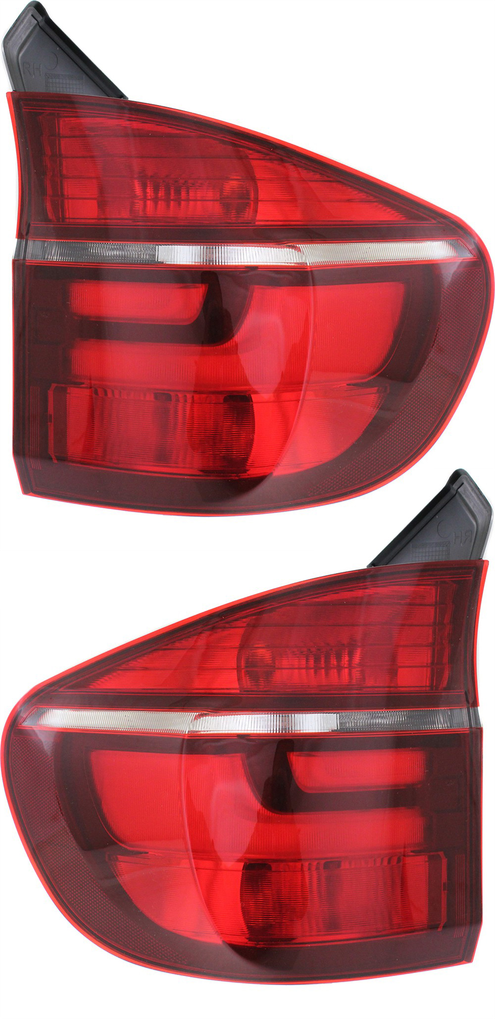 AM X 5-11-13 TAIL LAMP RH AND LH Outer Assembly SKU SET REPB730187 Partslink BM2805107 BM2804107 OEM 63217227792-63217227791