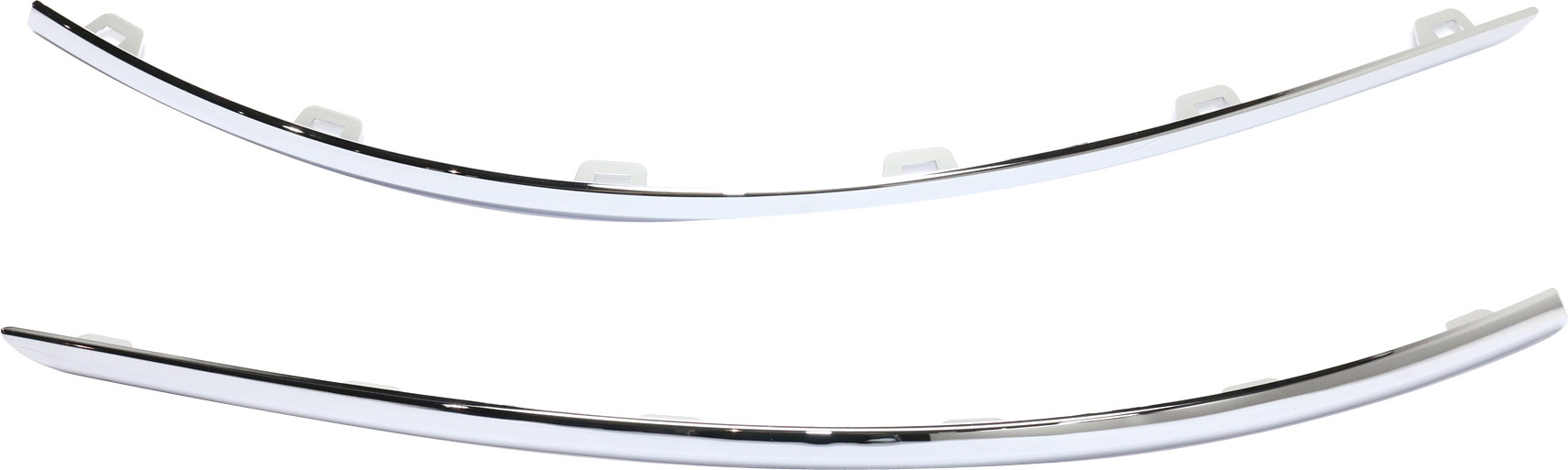 AM ENCLAVE 13-17 REAR BUMPER MOLDING RH AND LH Cover Chrome SKU SET REPB763729 Partslink GM1147107 GM1146107 OEM 20983436-20983435