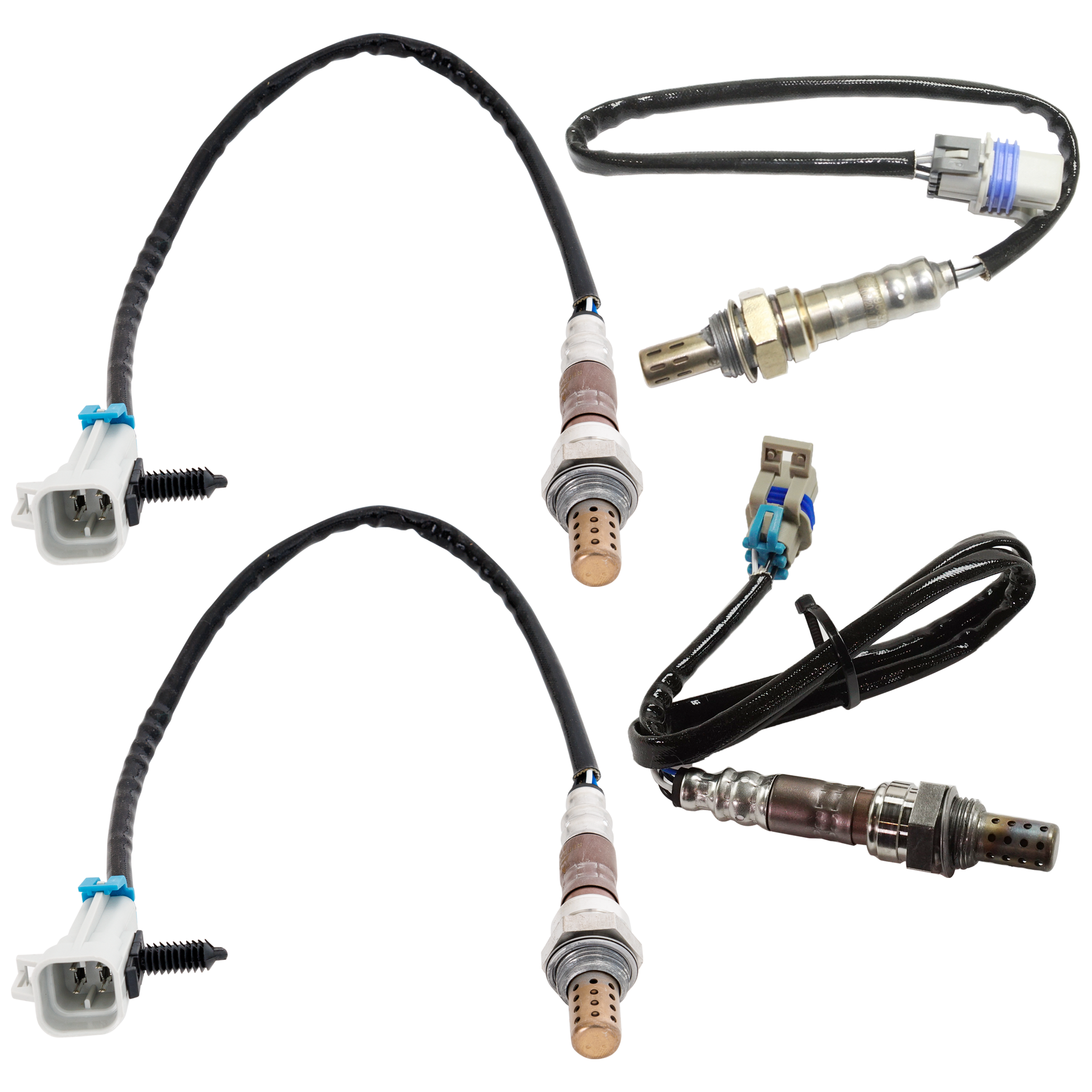 AM MALIBU 08-12 G6-08-09 OXYGEN SENSOR Heated 4 Wire Threaded in type Set of 4 SKU SET REPB960901-4A